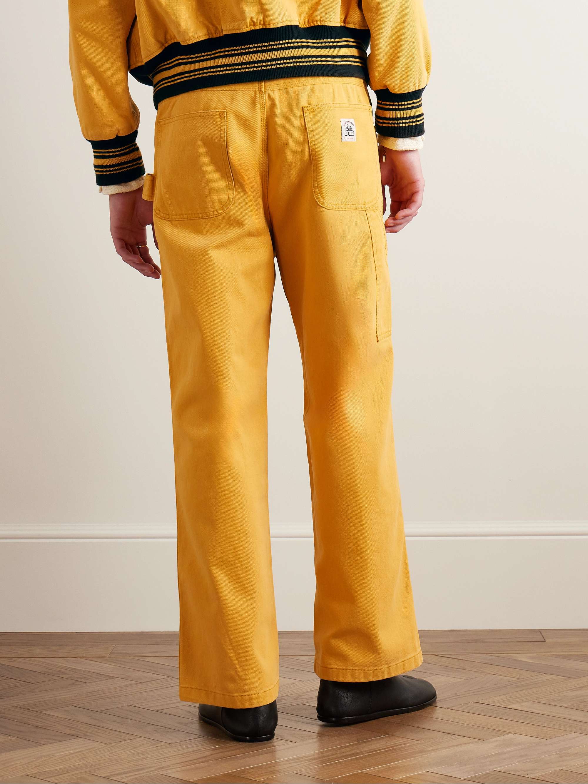Knolly Brook Straight-Leg Cotton-Twill Trousers view
