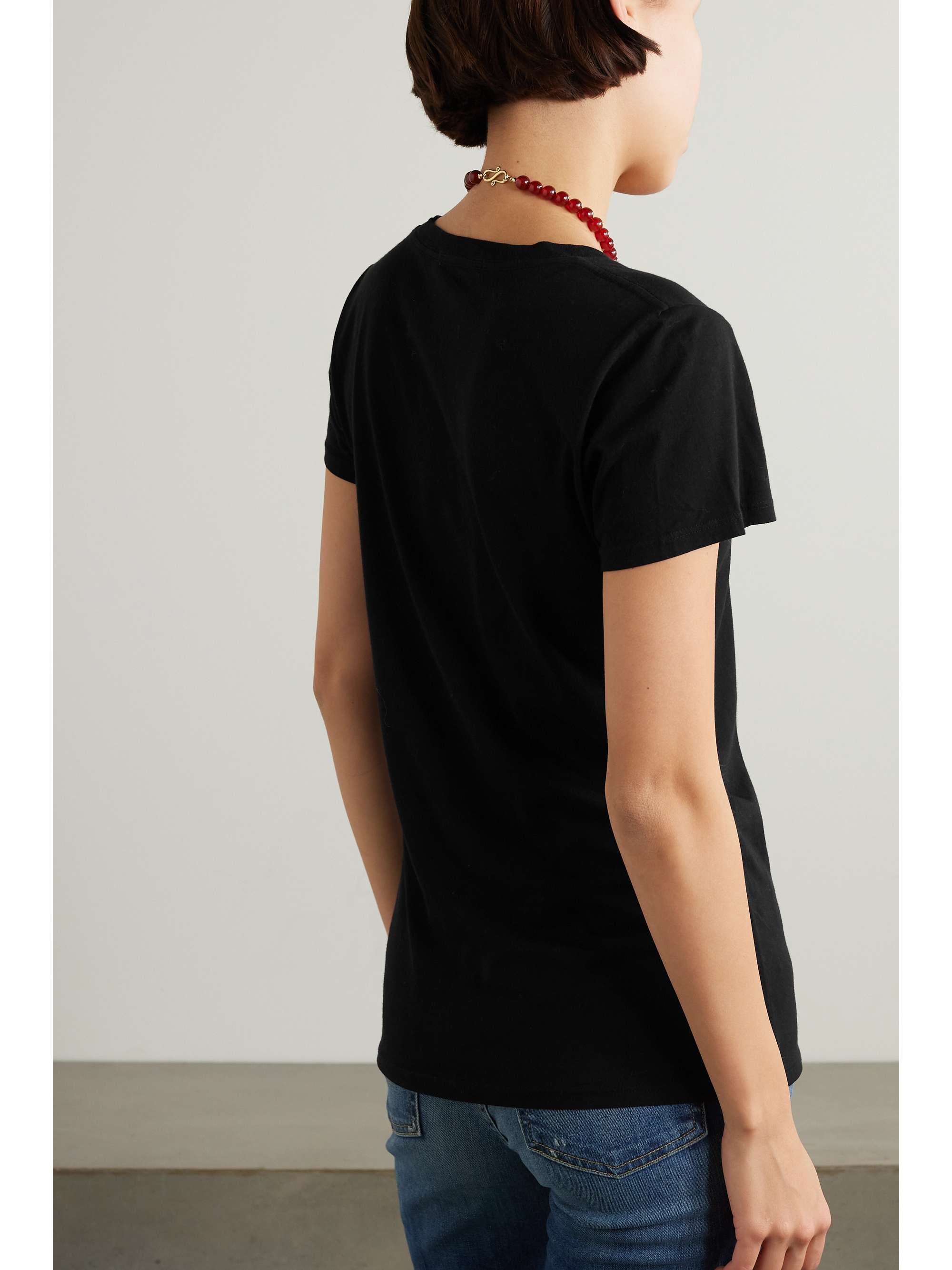 Carol cotton-jersey T-shirt view