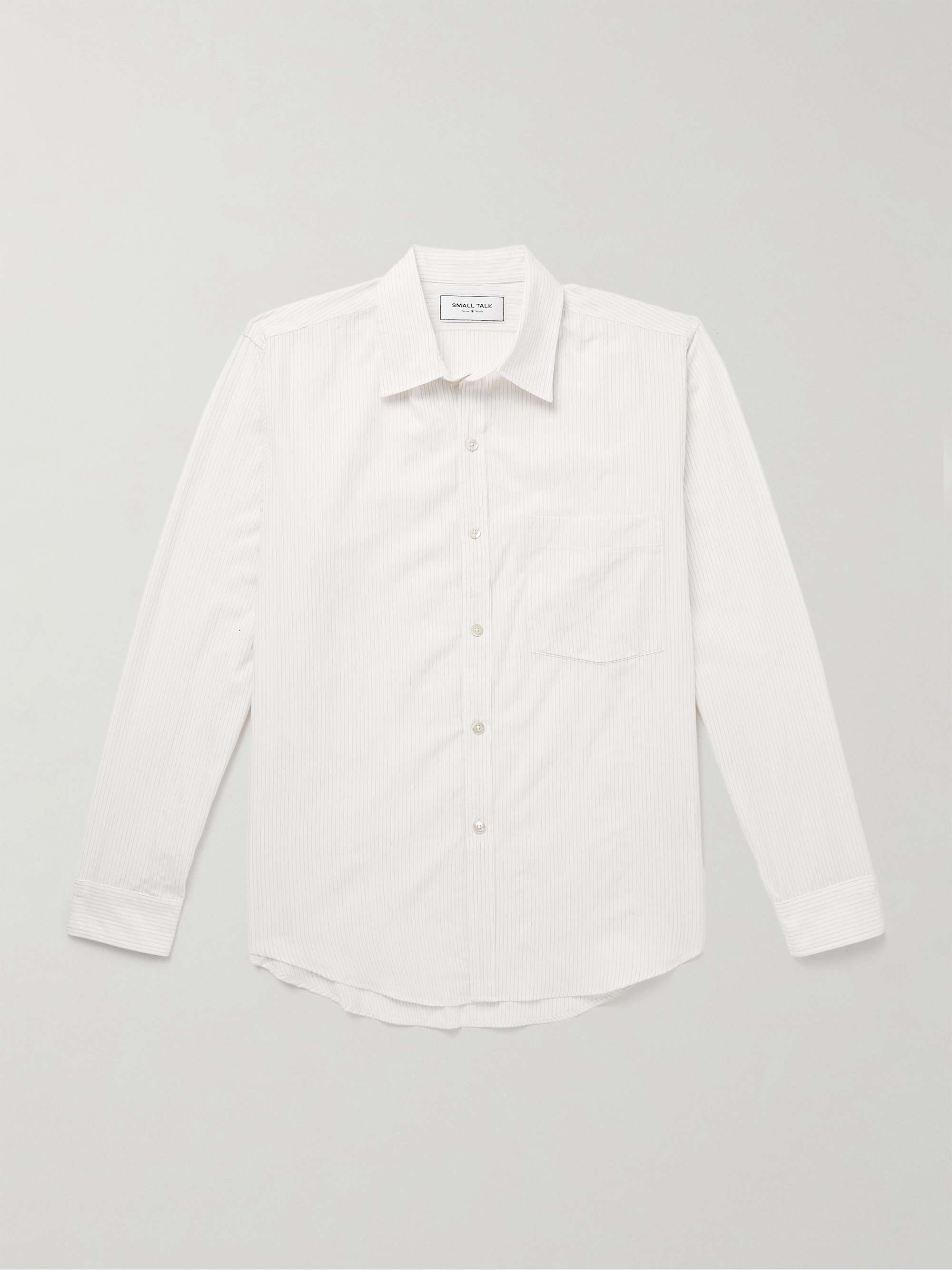 Striped Cotton-Voile Shirt view