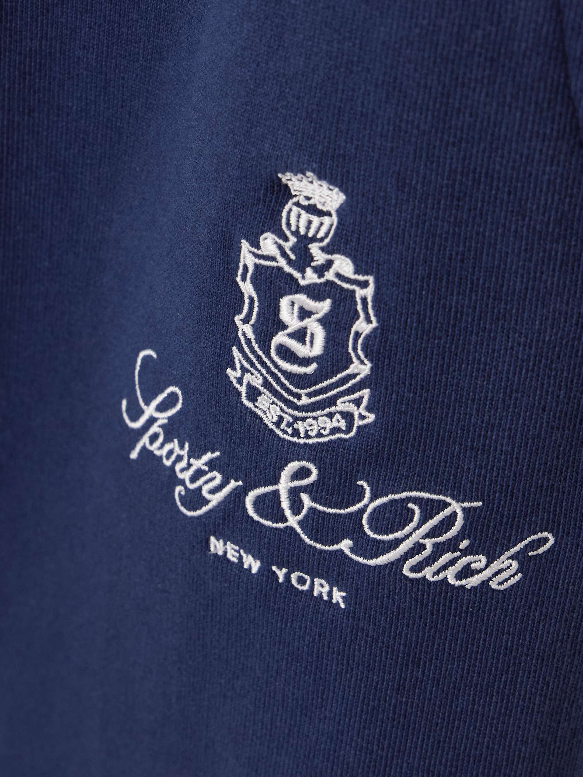 Vendome embroidered cotton-jersey track pants view
