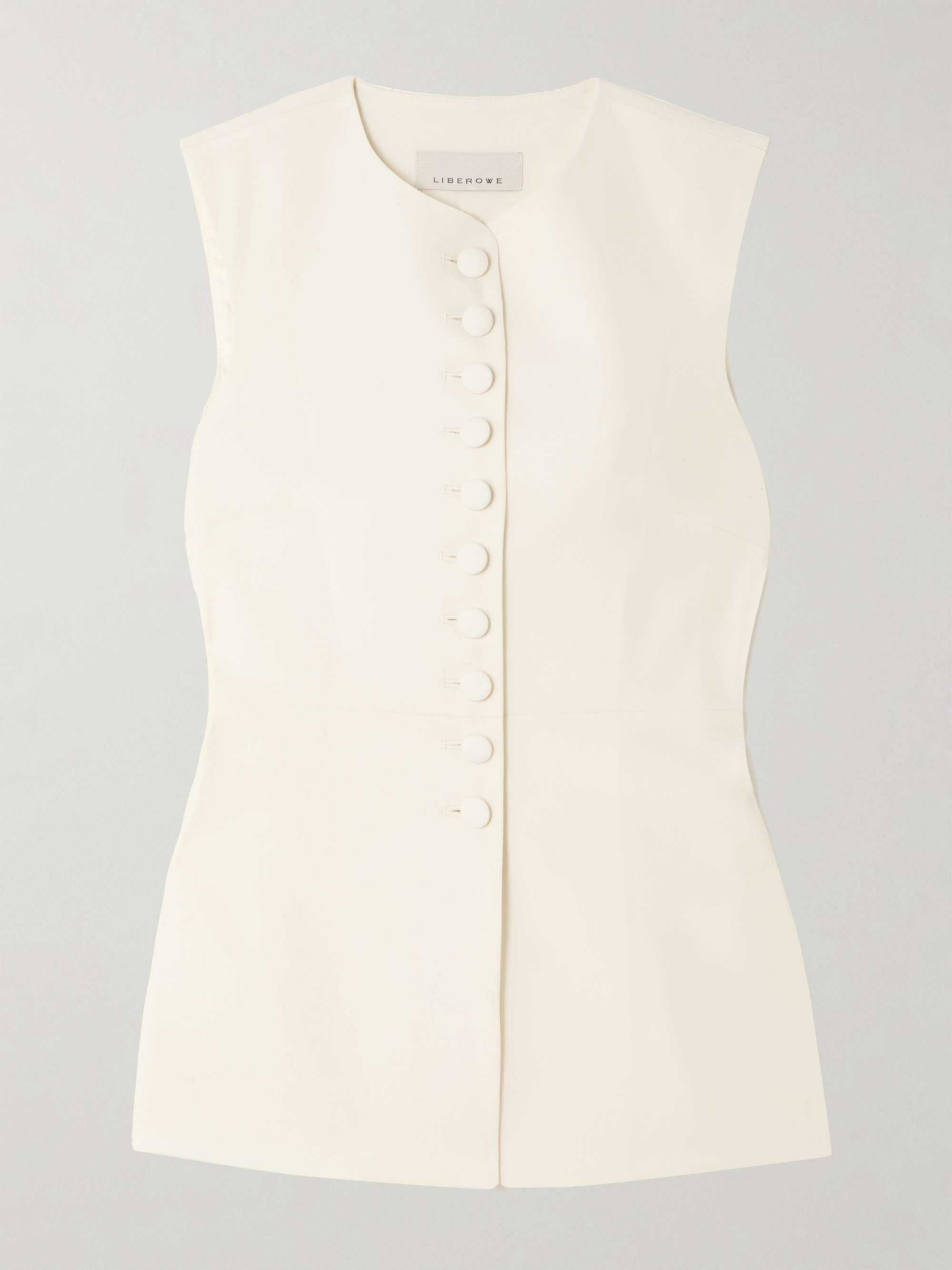 Vania wool vest view