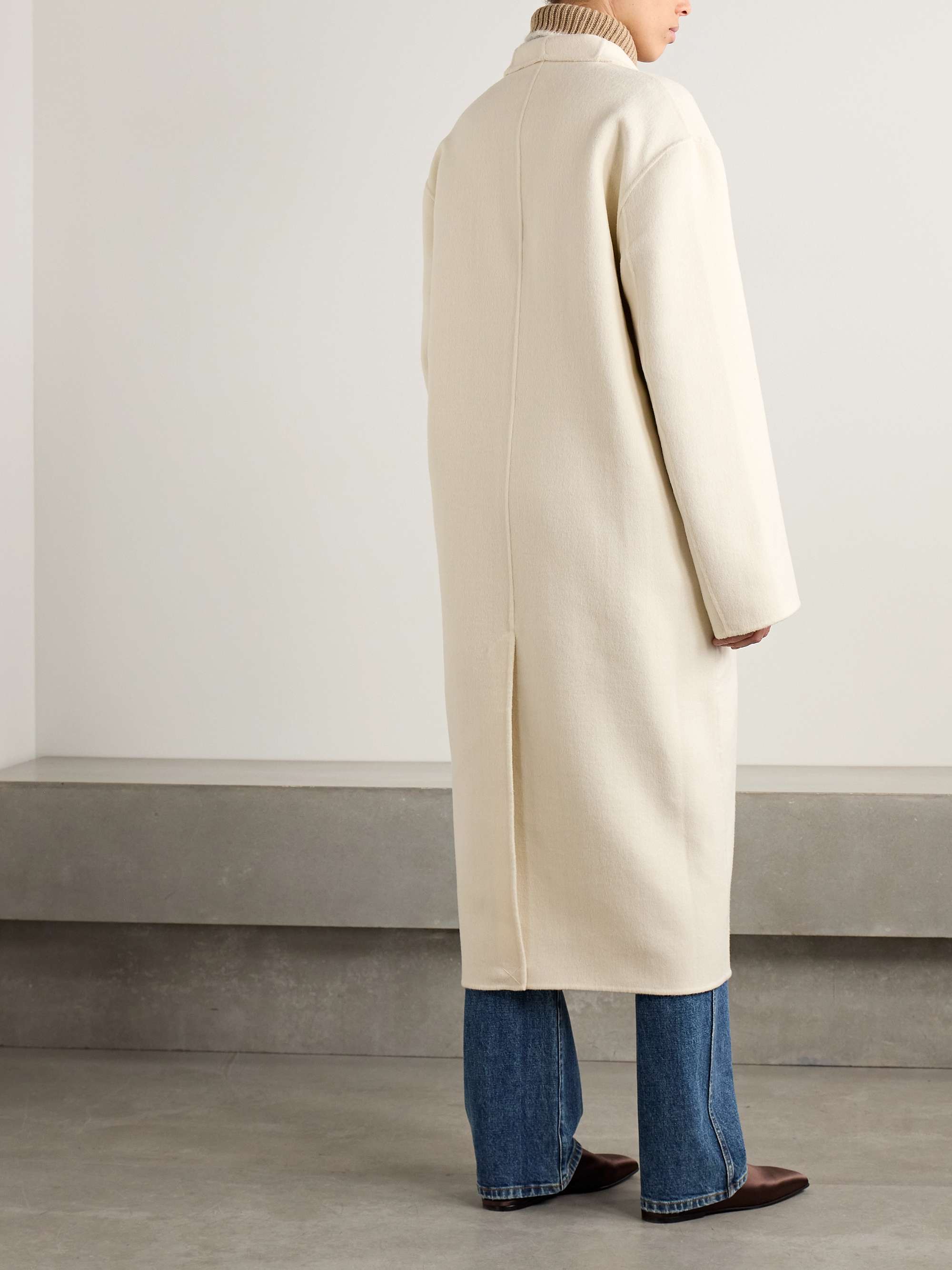 Wool coat view