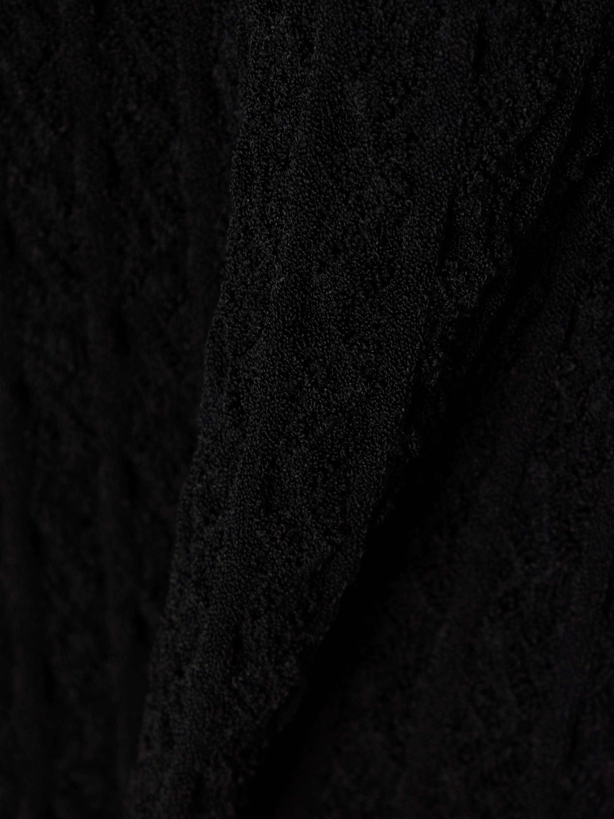 Open-knit turtleneck bodysuit view