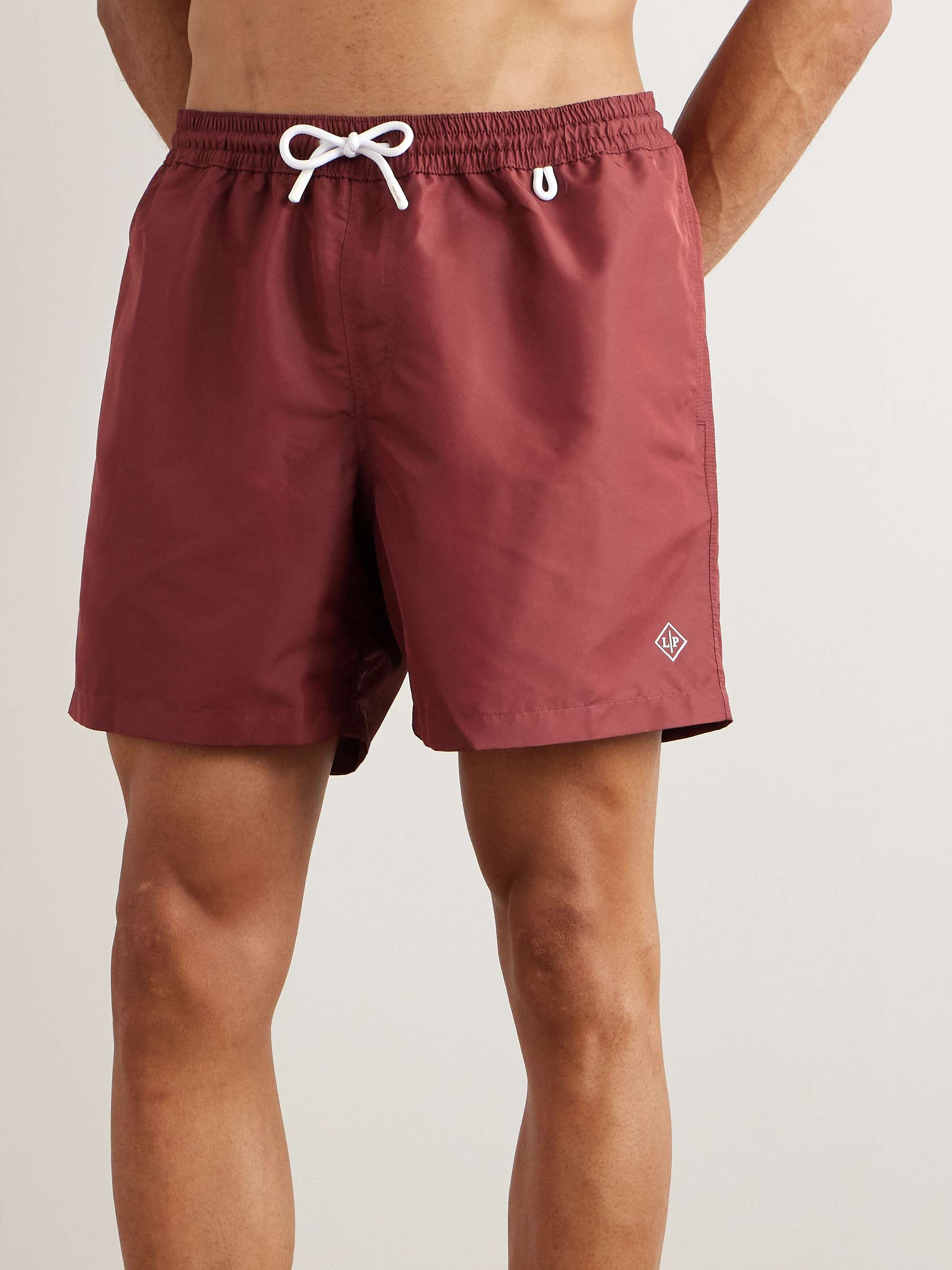 Bay Straight-Leg Mid-Length Swim Shorts view