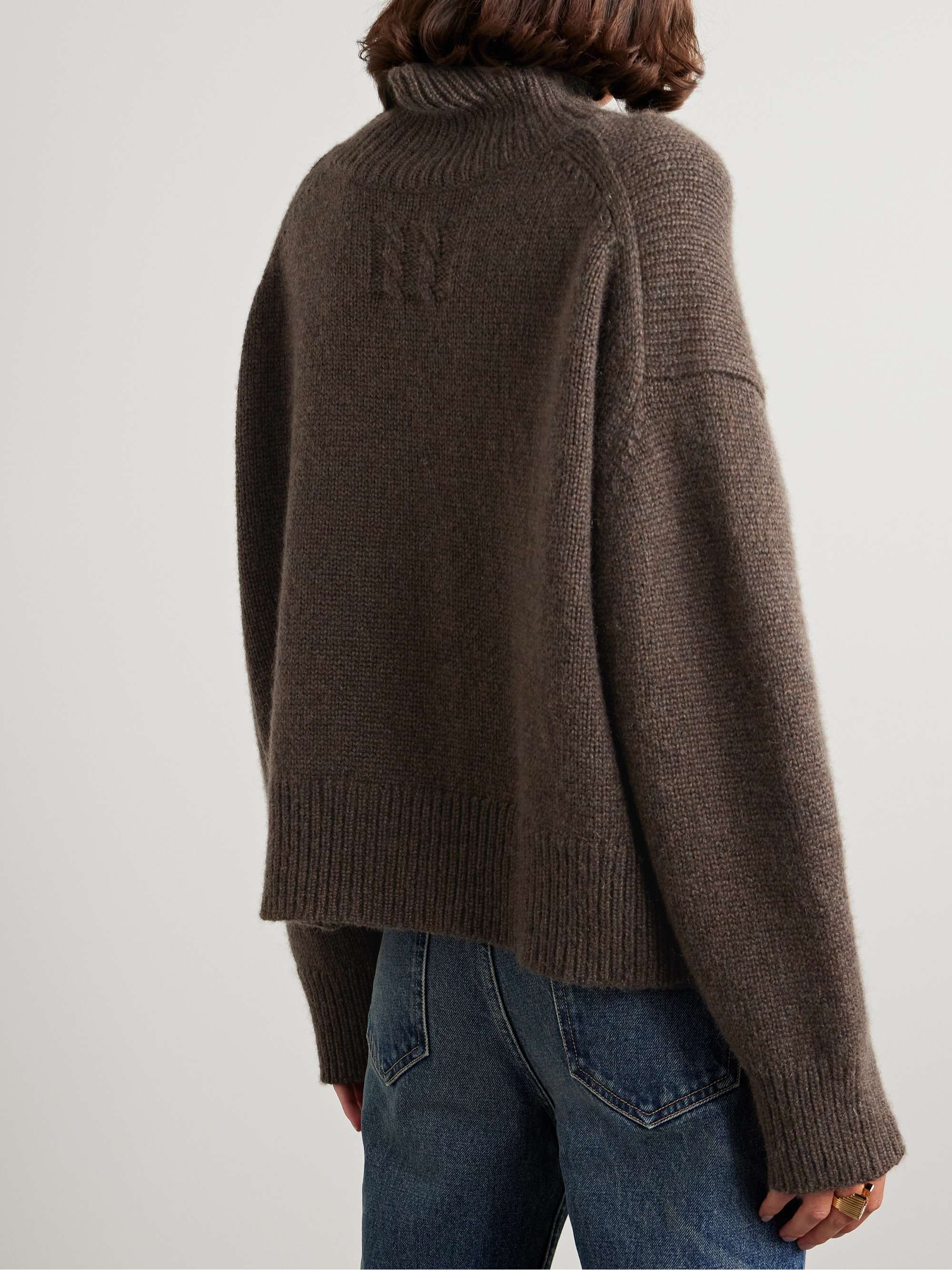 Tabitha cashmere turtleneck sweater view