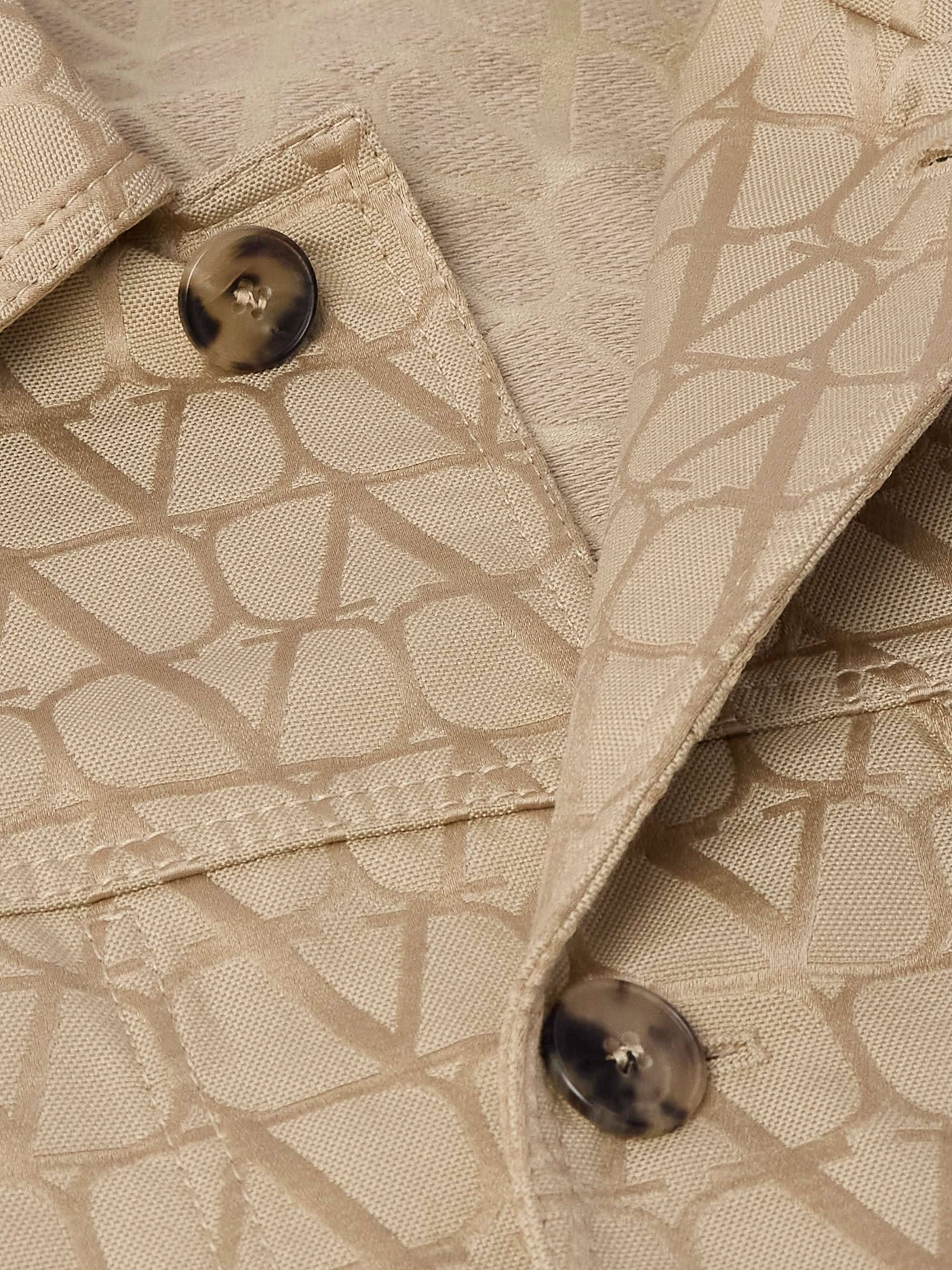 Toile Iconograph Logo-Jacquard Cotton-Blend Jacket view