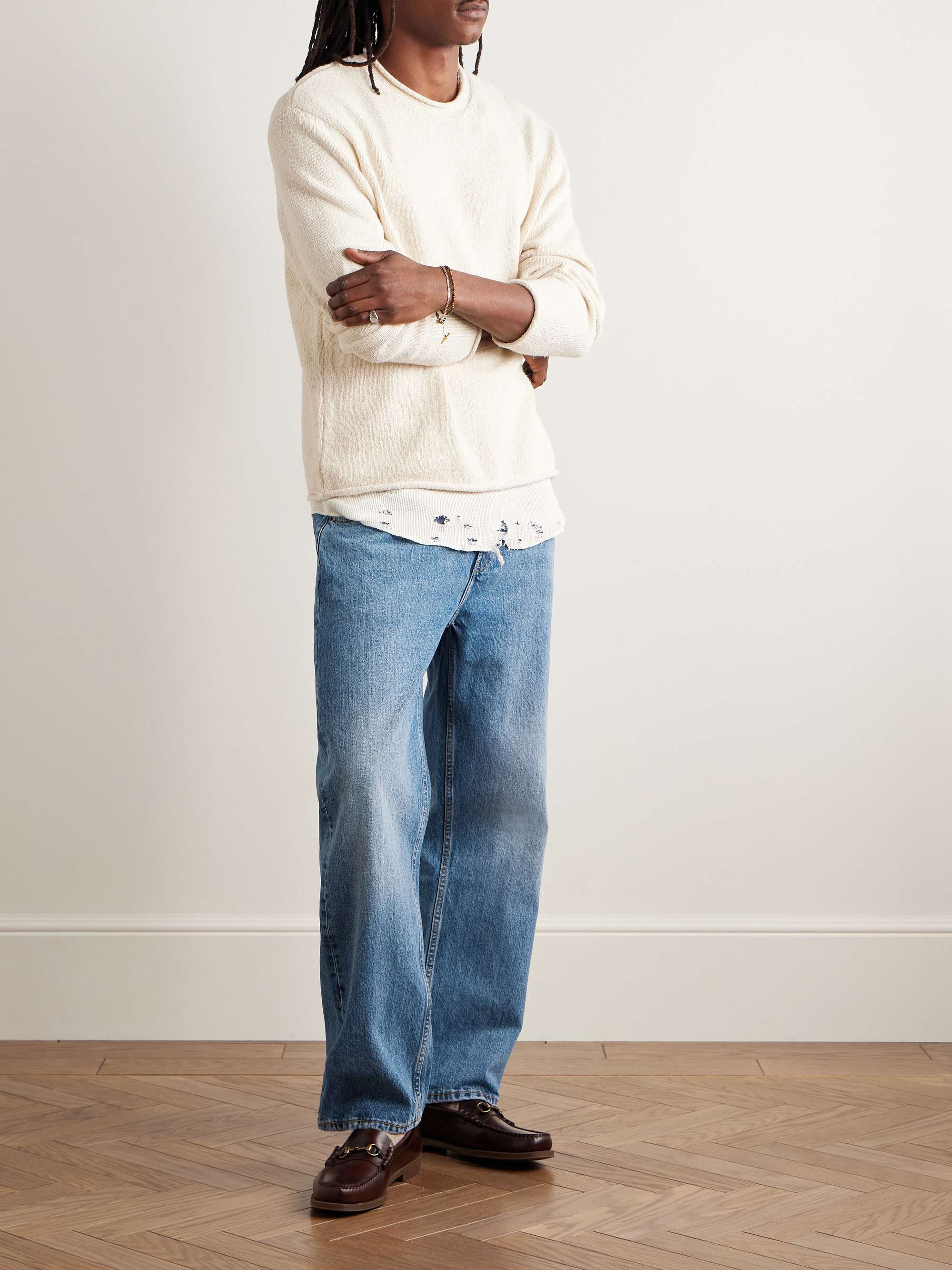 Straight-Leg Organic Jeans view
