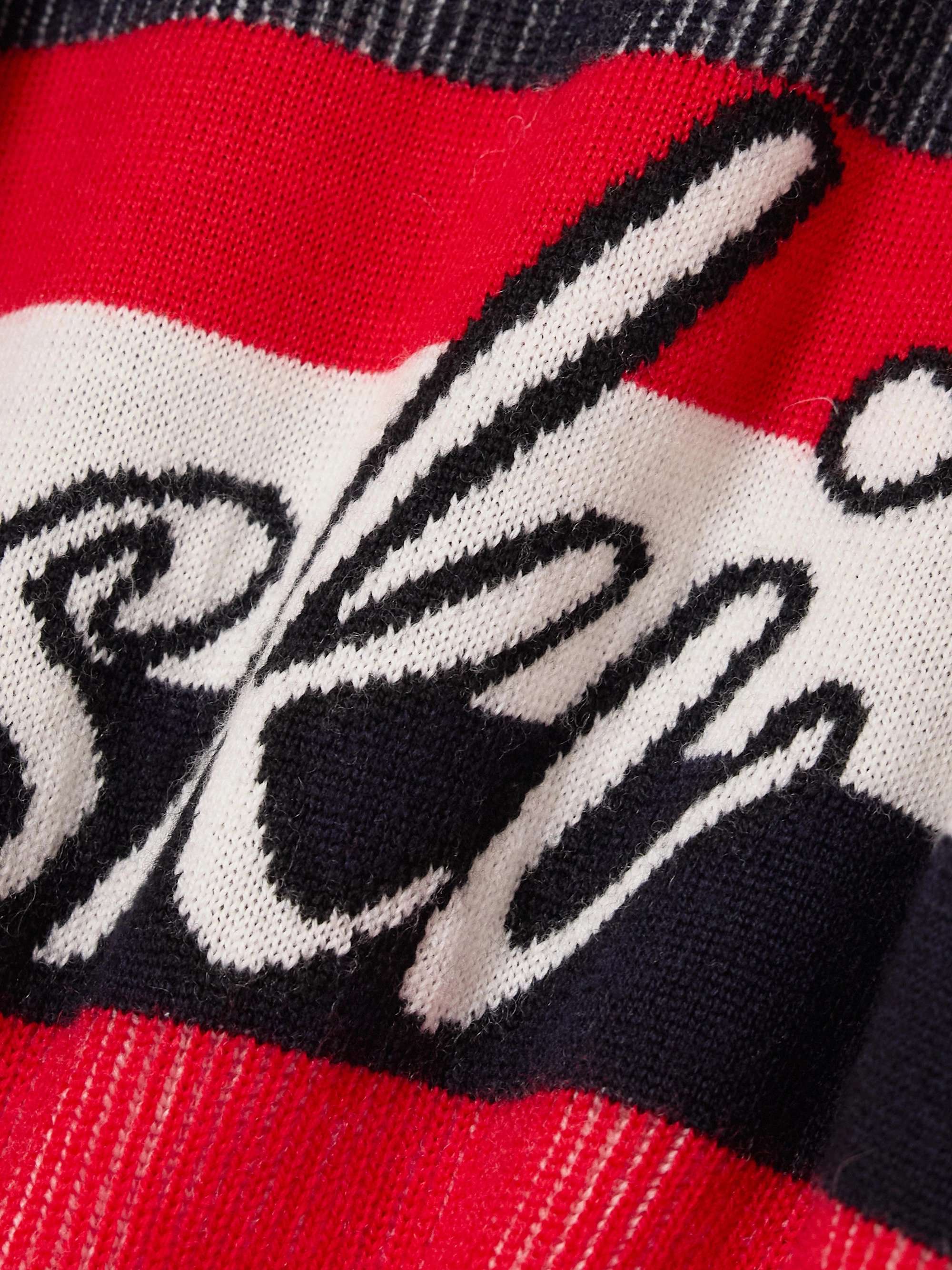 Evie intarsia merino wool sweater view