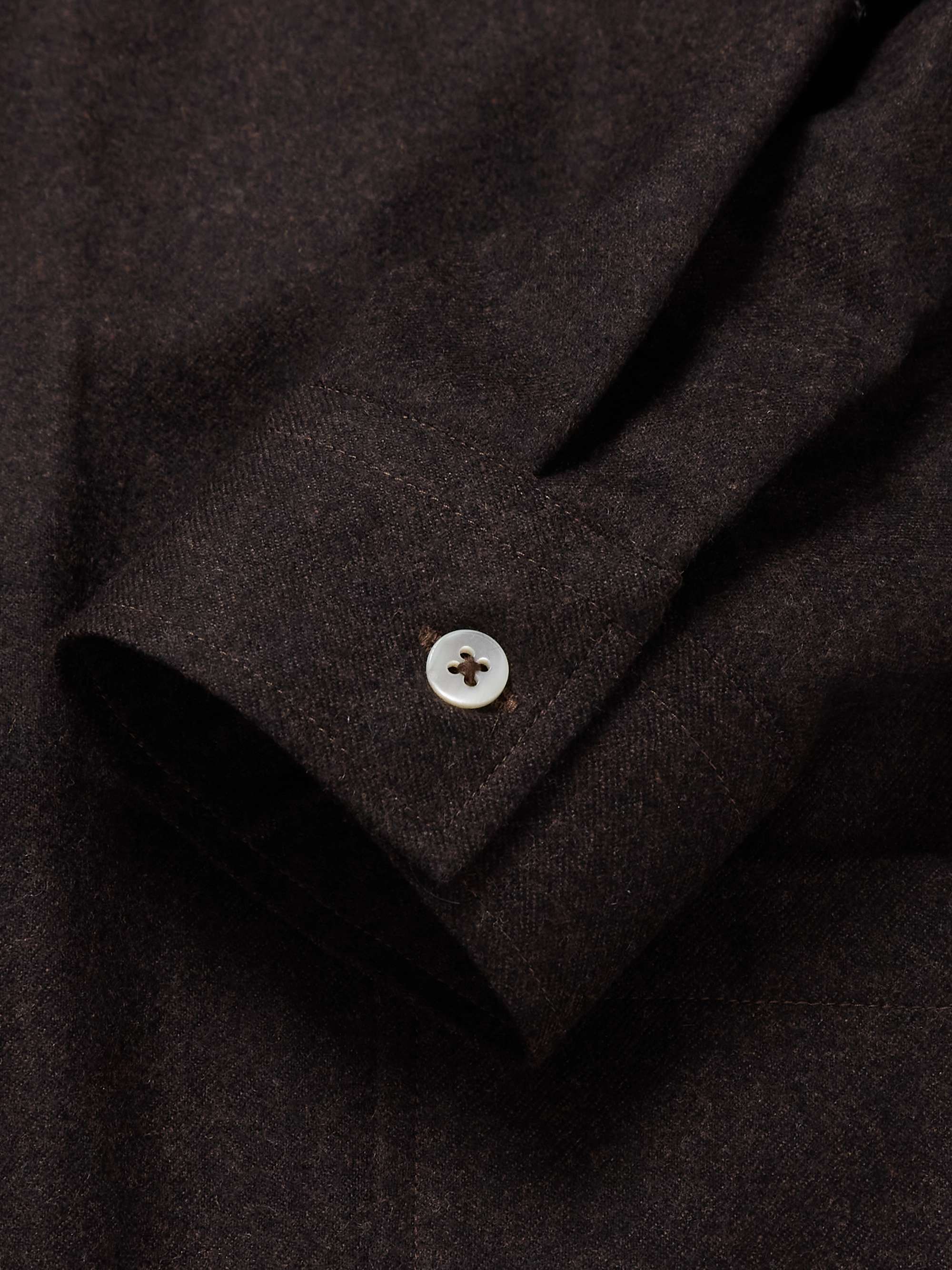 Wool-Flannel Overshirt view