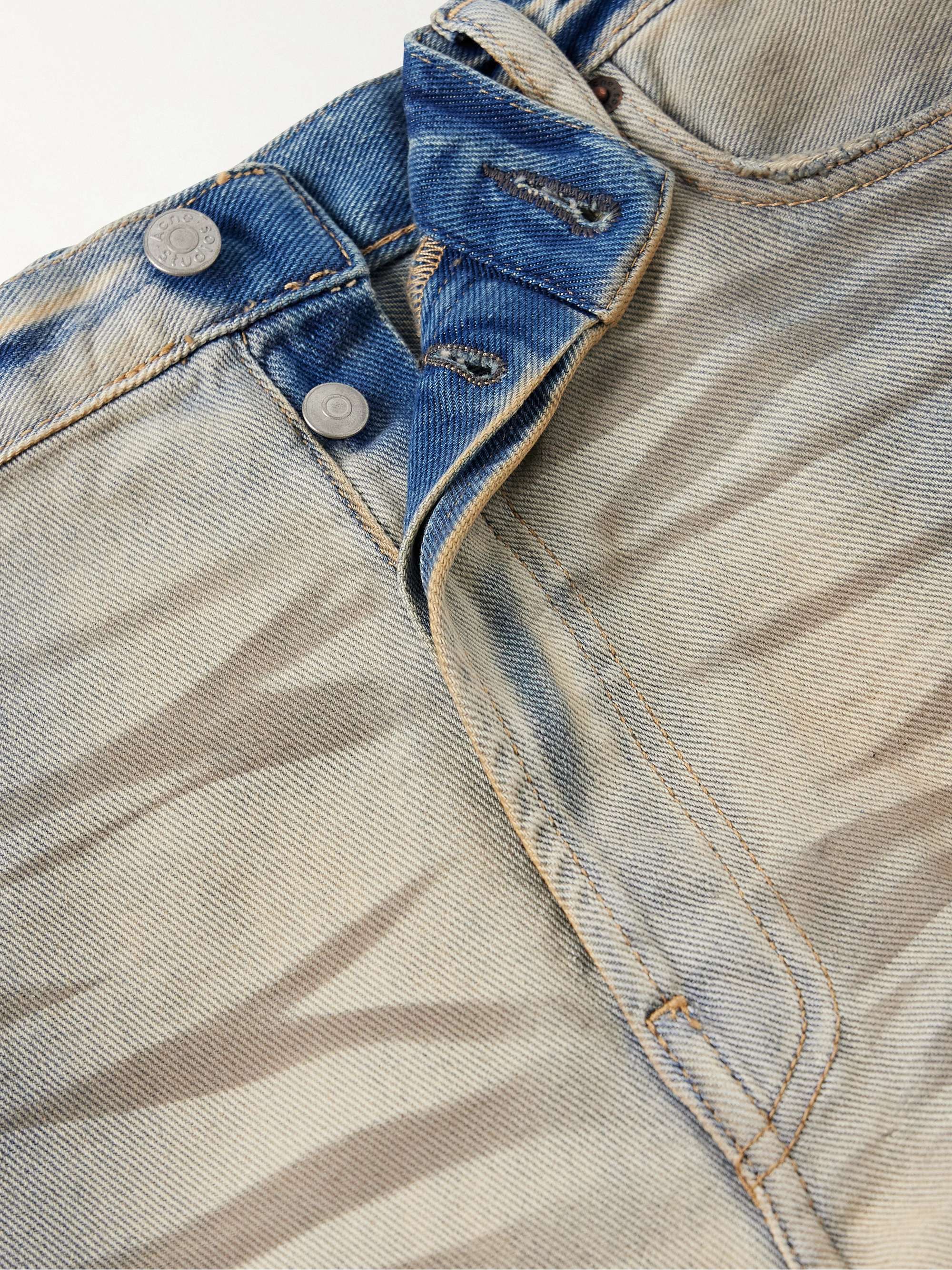1999 Carver Straight-Leg Distressed Jeans view