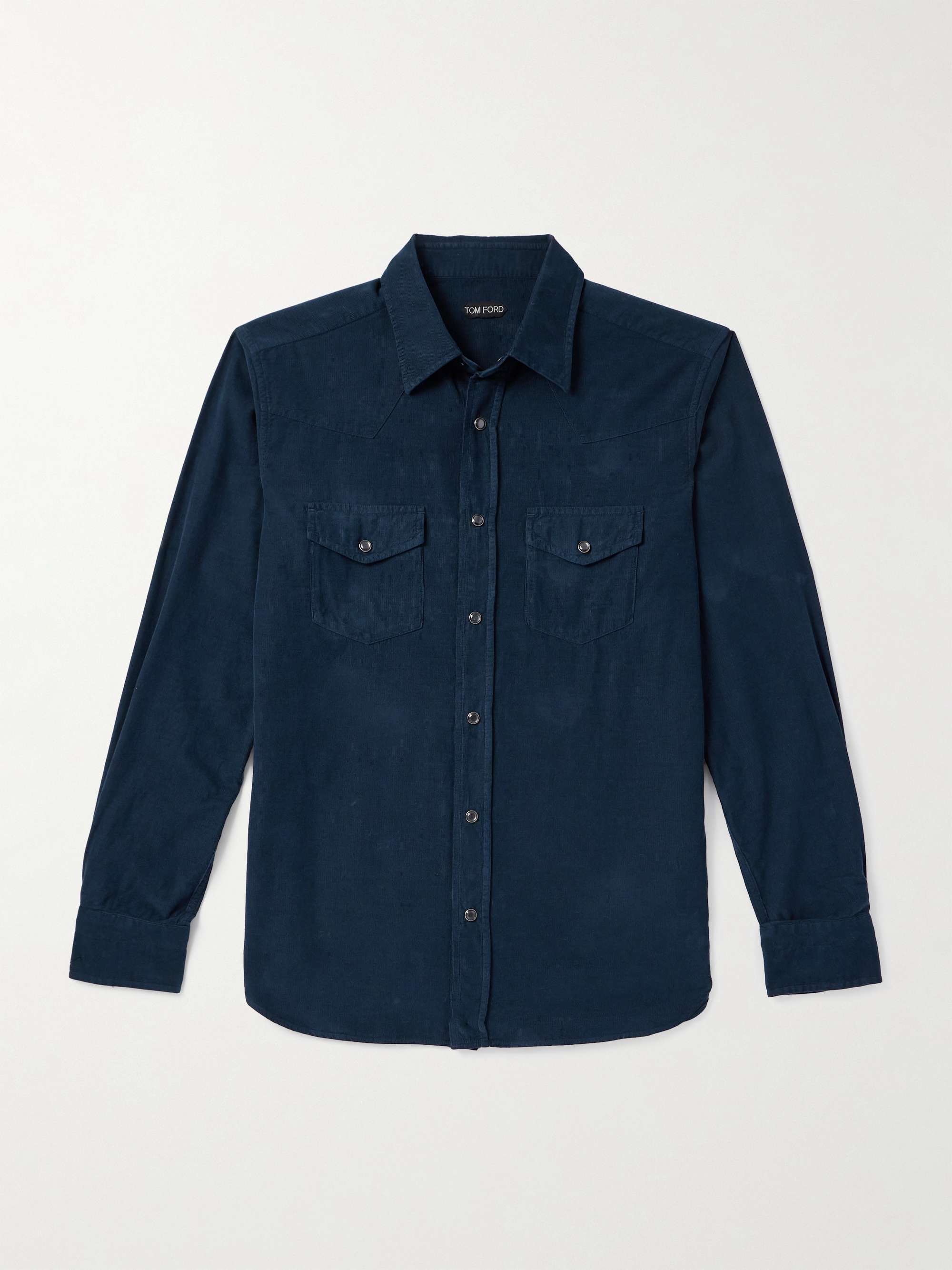 Cotton-Corduroy Western Shirt view