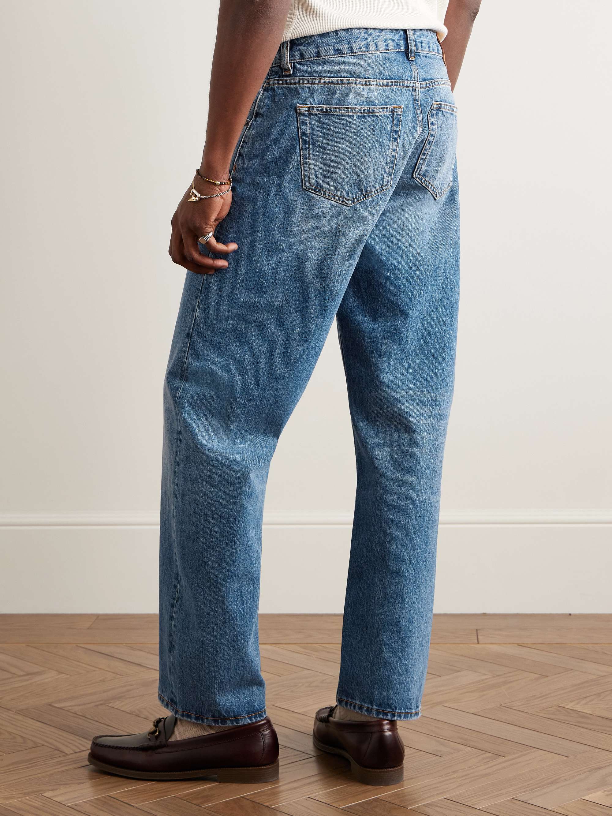 Straight-Leg Organic Jeans view