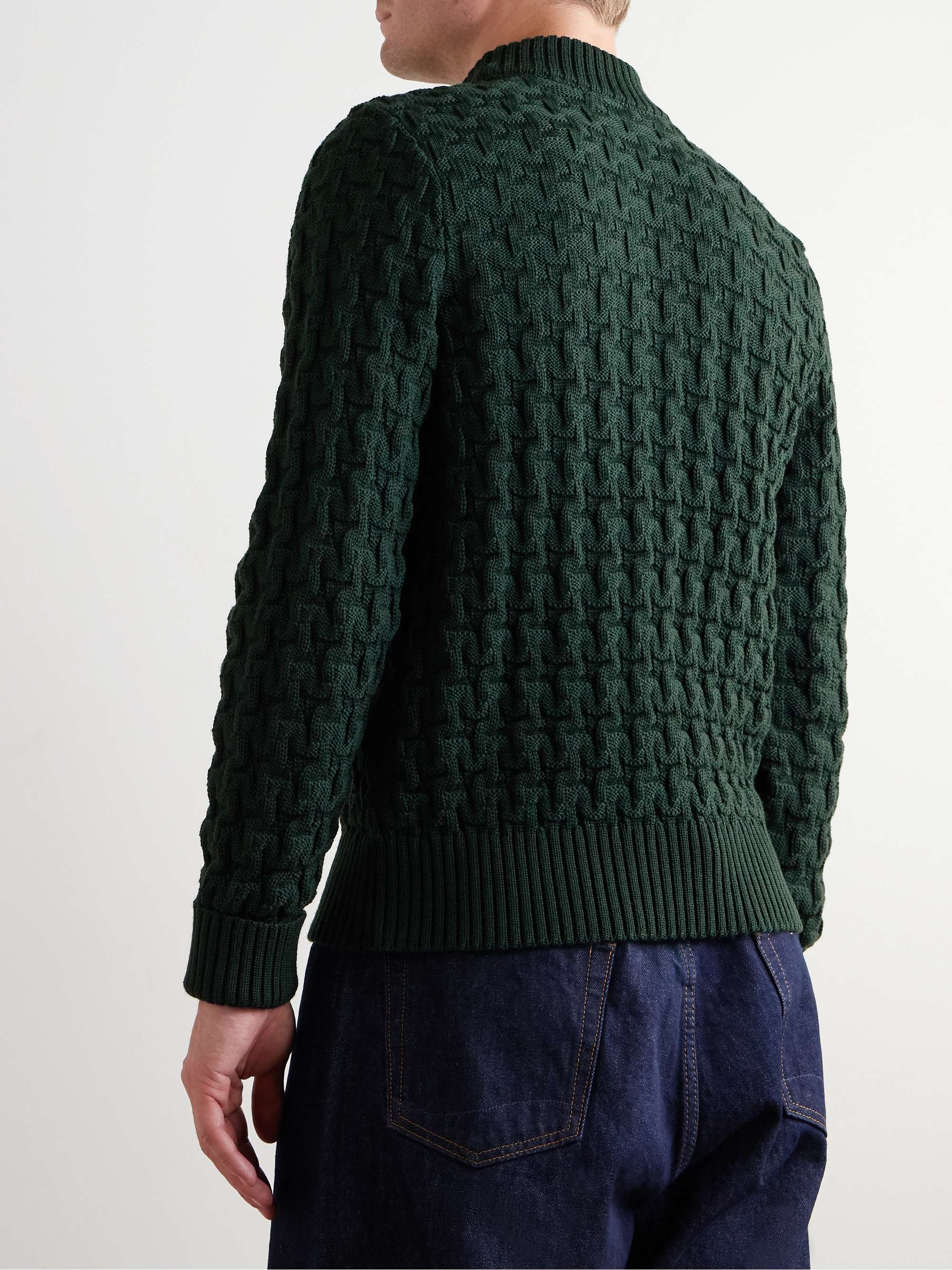 Stark Textured Virgin Wool Sweater view