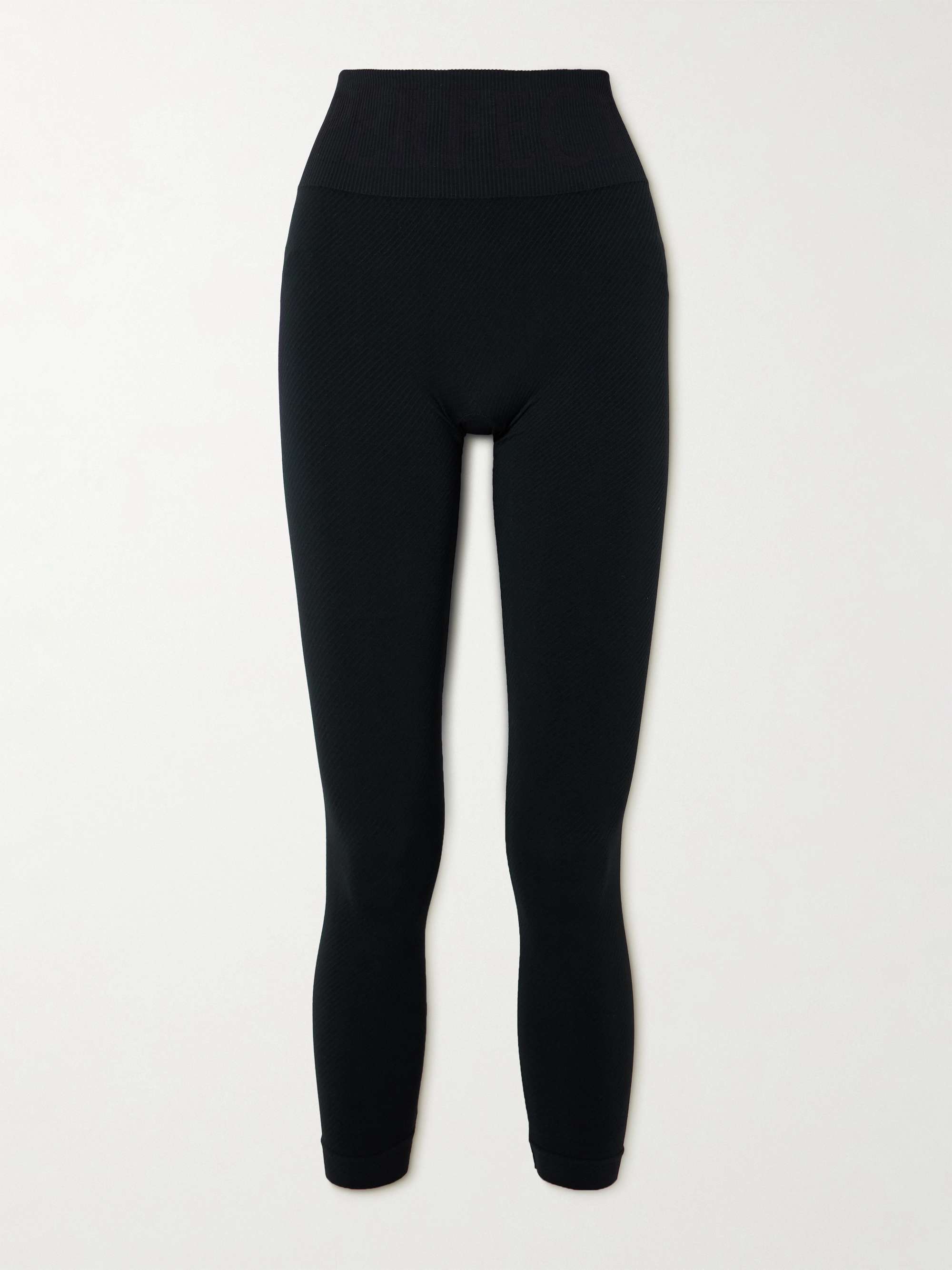 Ribbed thermal modal-blend leggings view