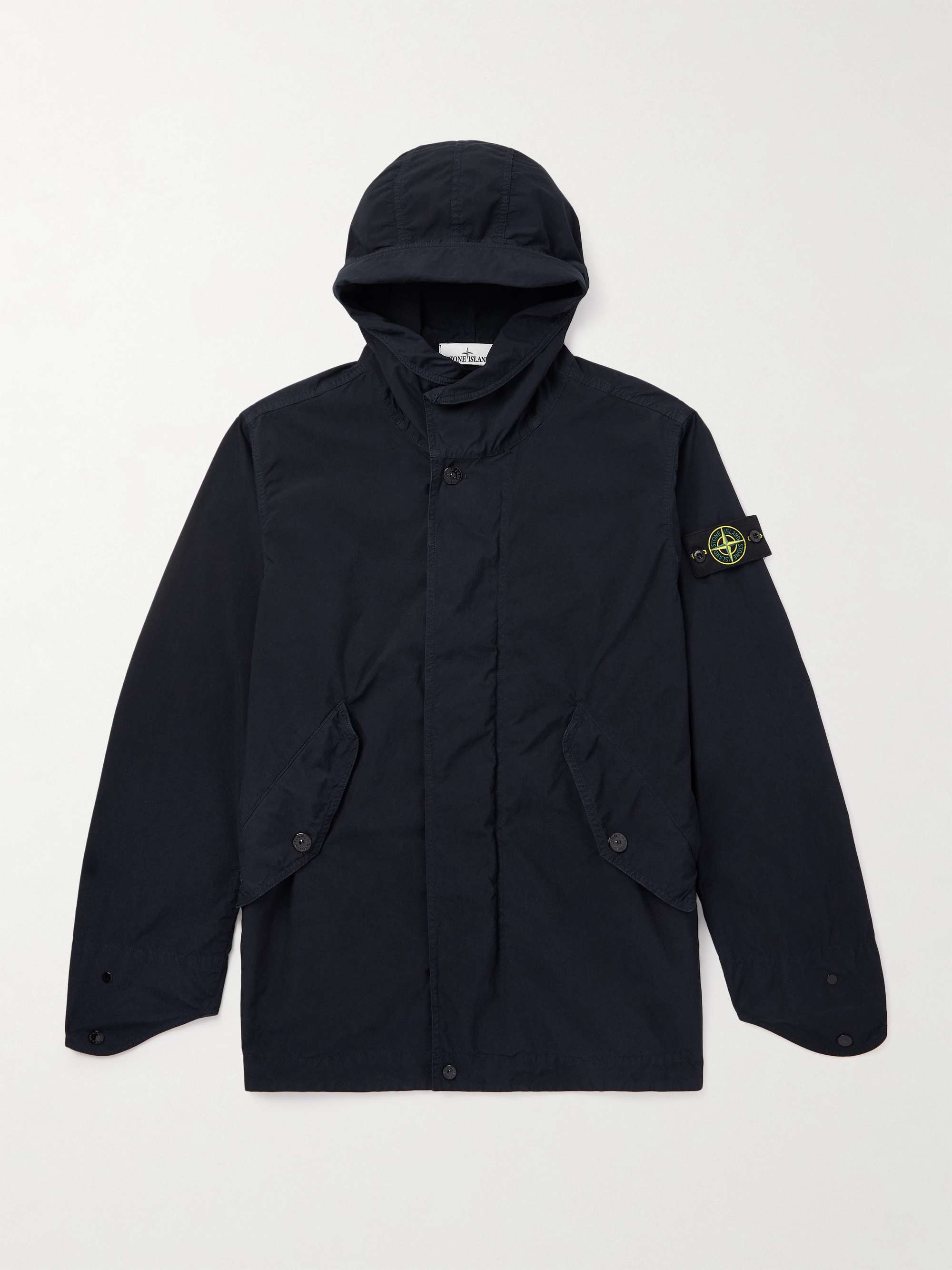 Logo-Appliquéd Shell Parka view