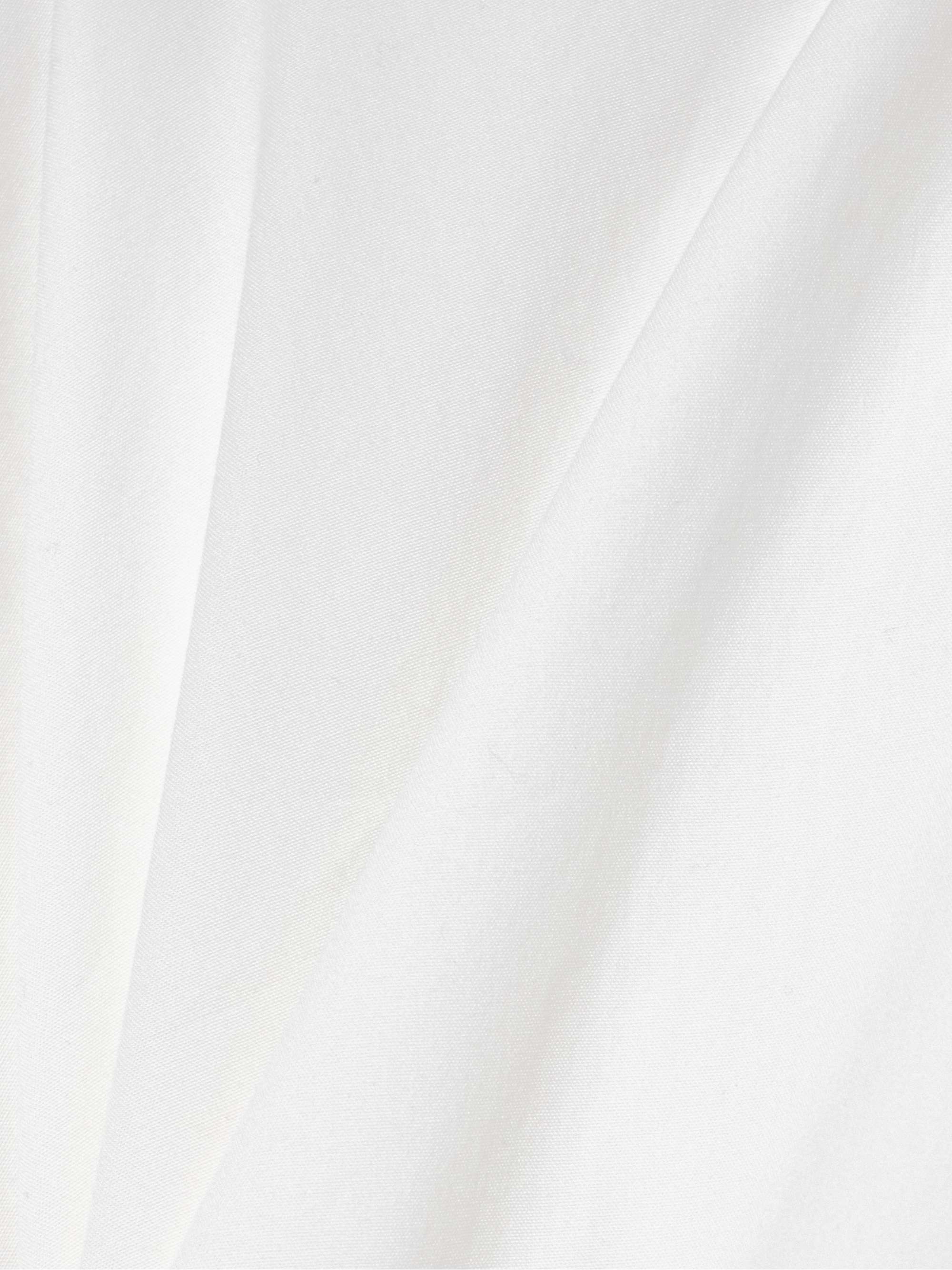 Sammy belted crochet-trimmed cotton-blend poplin mini shirt dress view