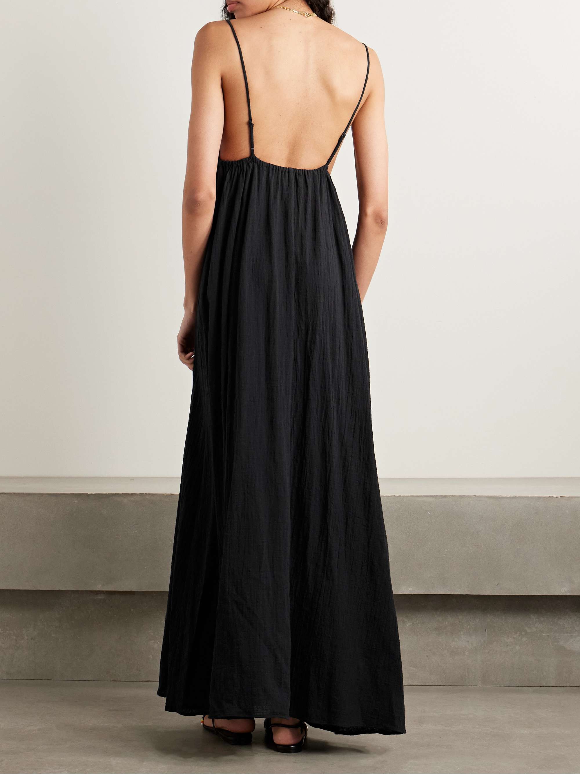 Hanna cotton-gauze maxi dress view