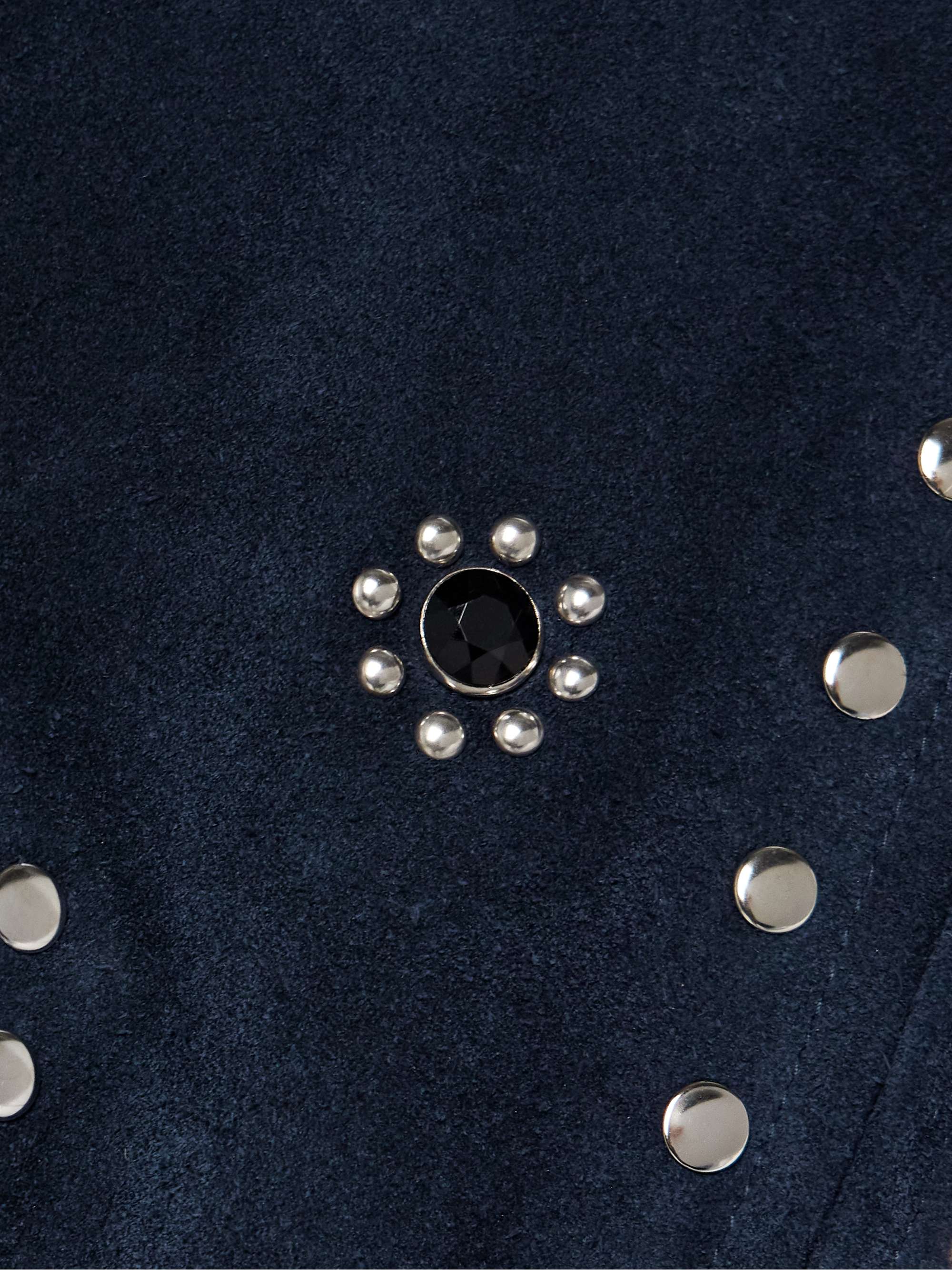Howard embellished suede jacket view