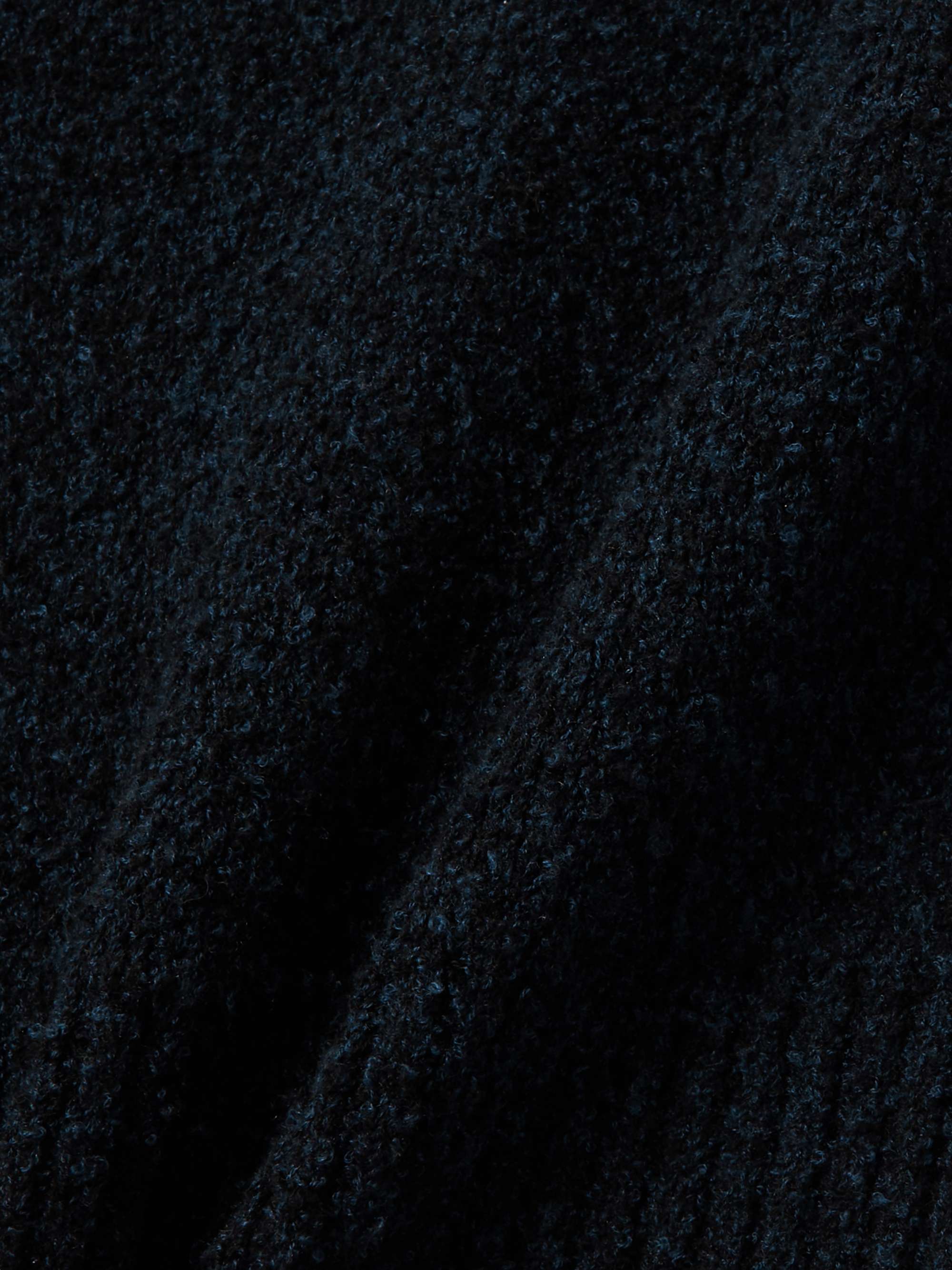 Wool-blend bouclé mini skirt view