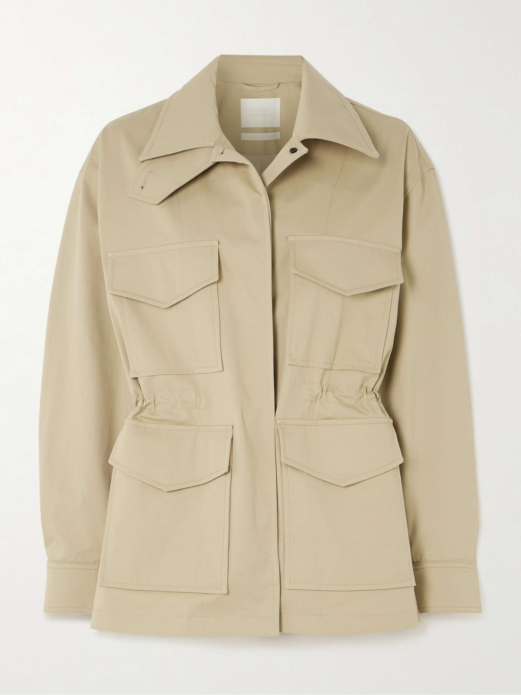 Paretti cotton-blend twill jacket view