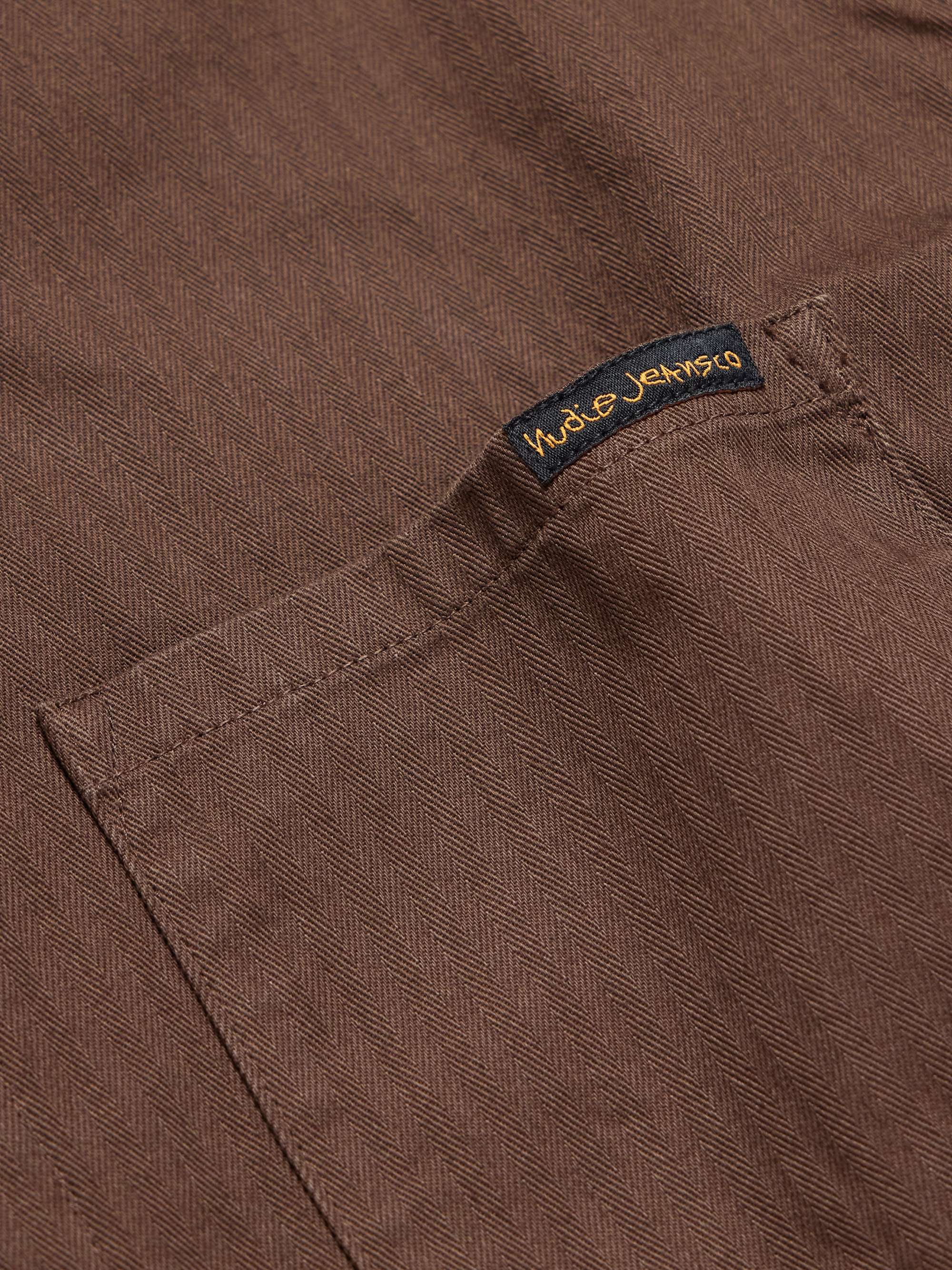 Buddy Herringbone Organic Cotton-Twill Shirt Jacket view