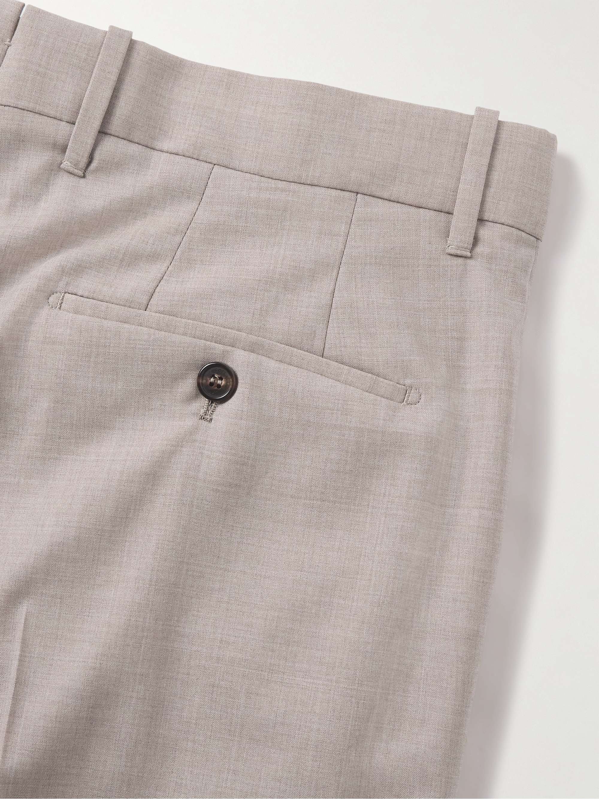 Venezia 1951 Tapered Pleated Virgin Wool Trousers view
