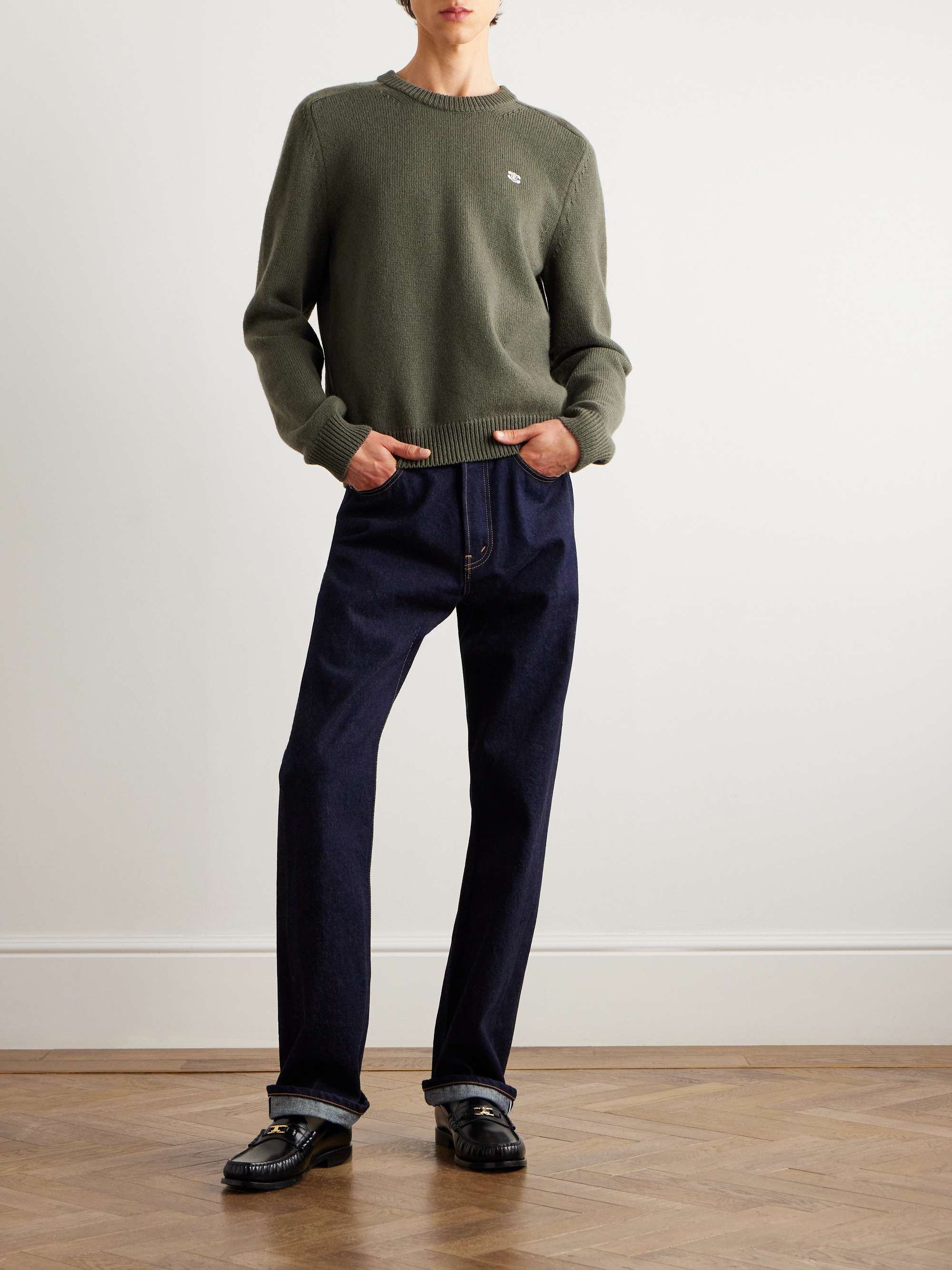 Kurt Slim-Fit Straight-Leg Selvedge Jeans view