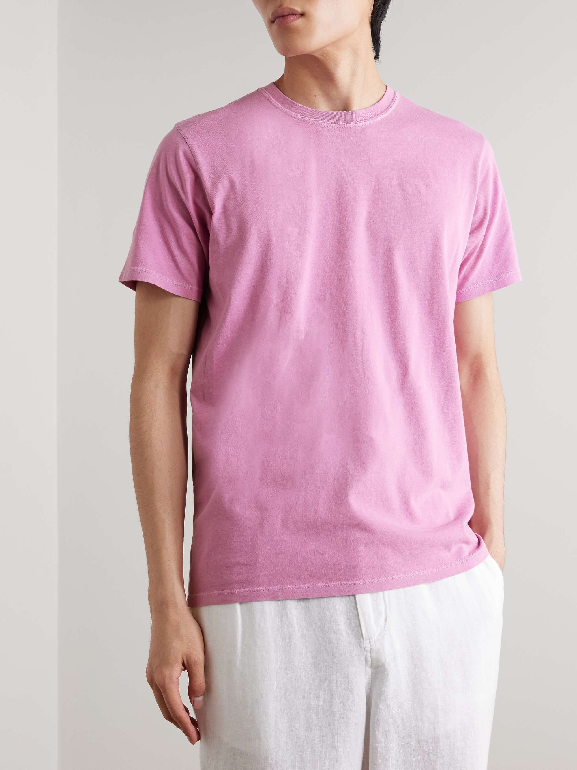 Garment-Dyed Pima Cotton-Jersey T-Shirt view
