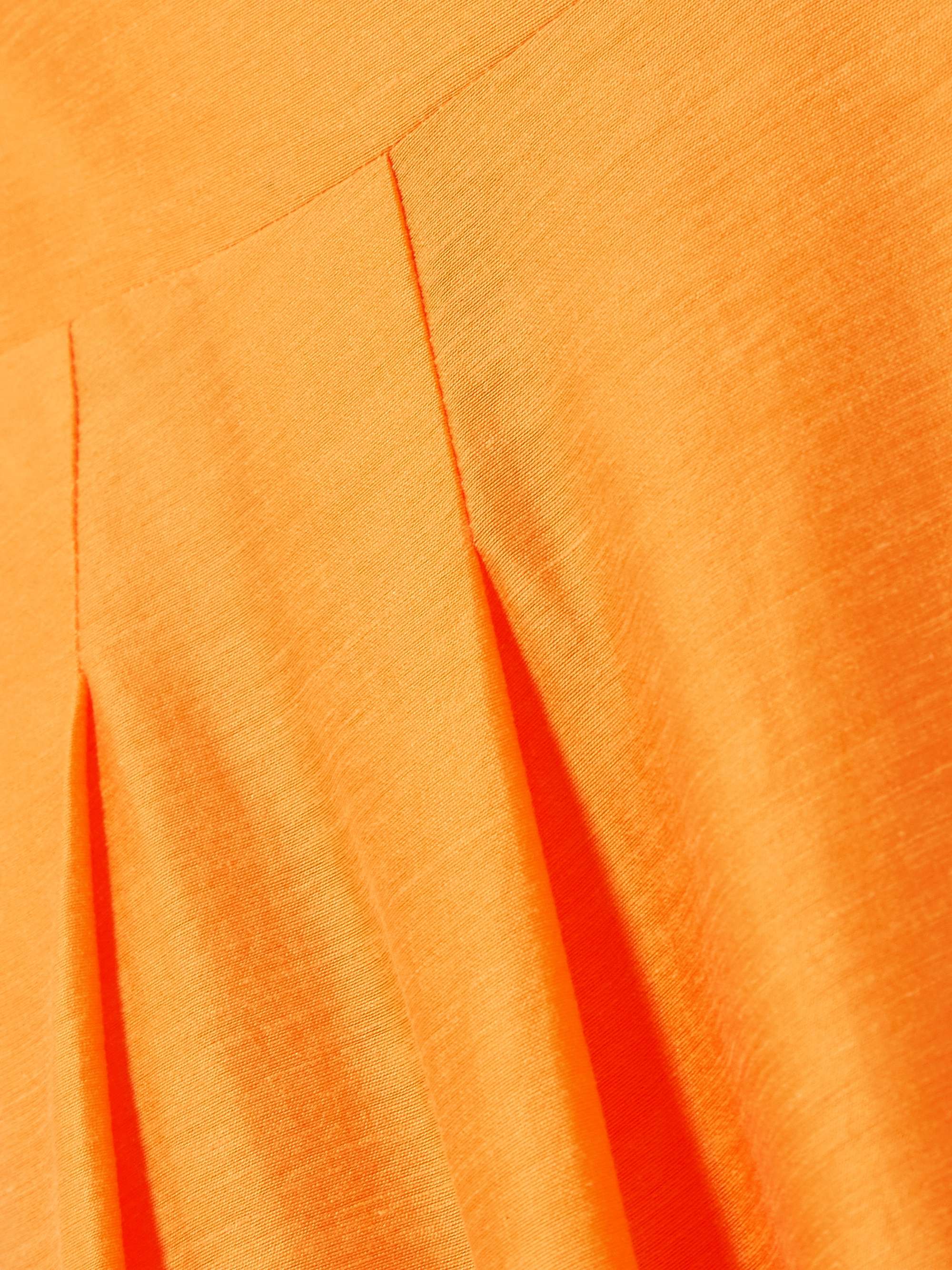 Cera strapless draped pleated Lyocell-blend midi dress view