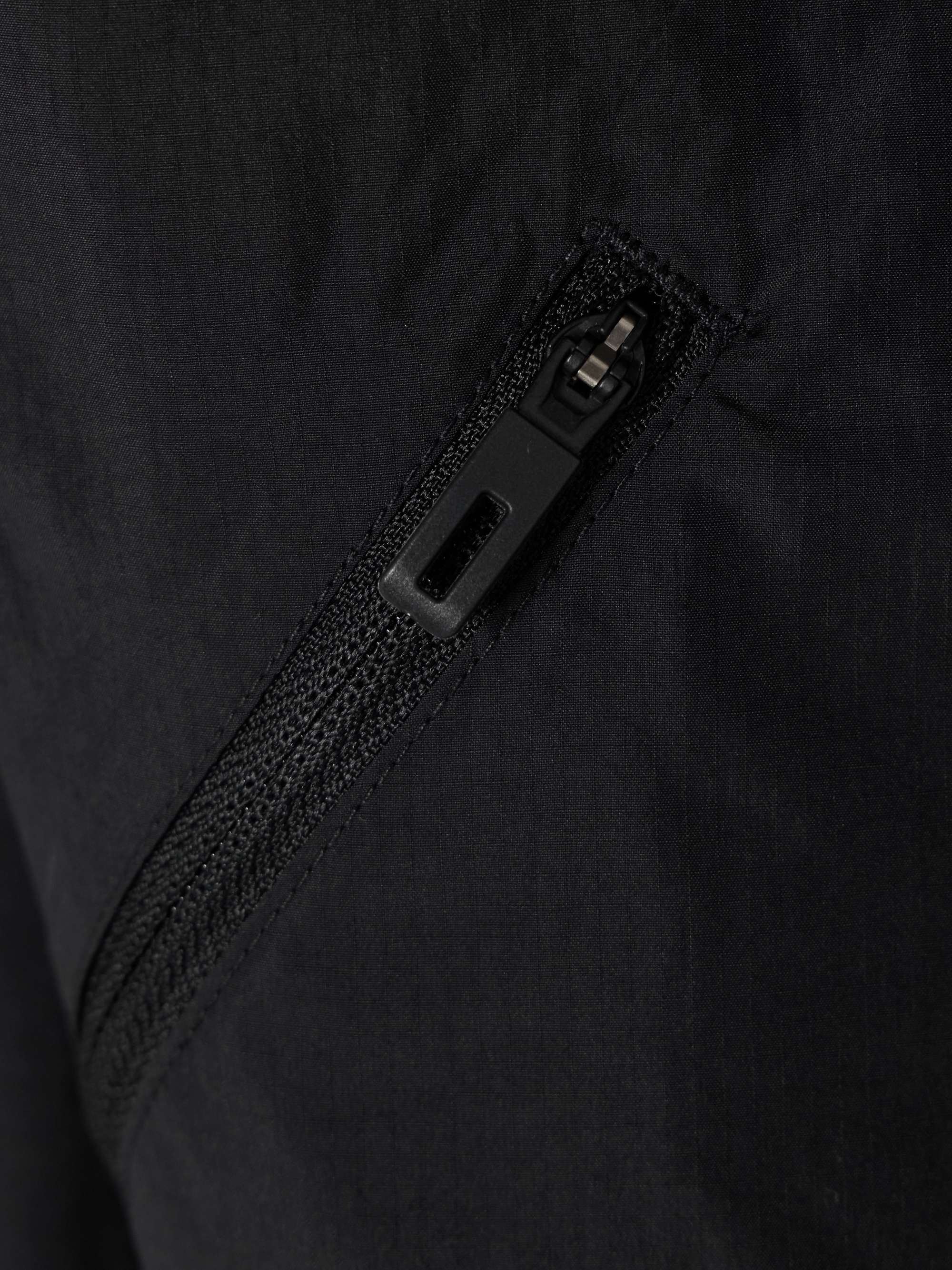 + Y-3 cropped printed shell hooded jacket view