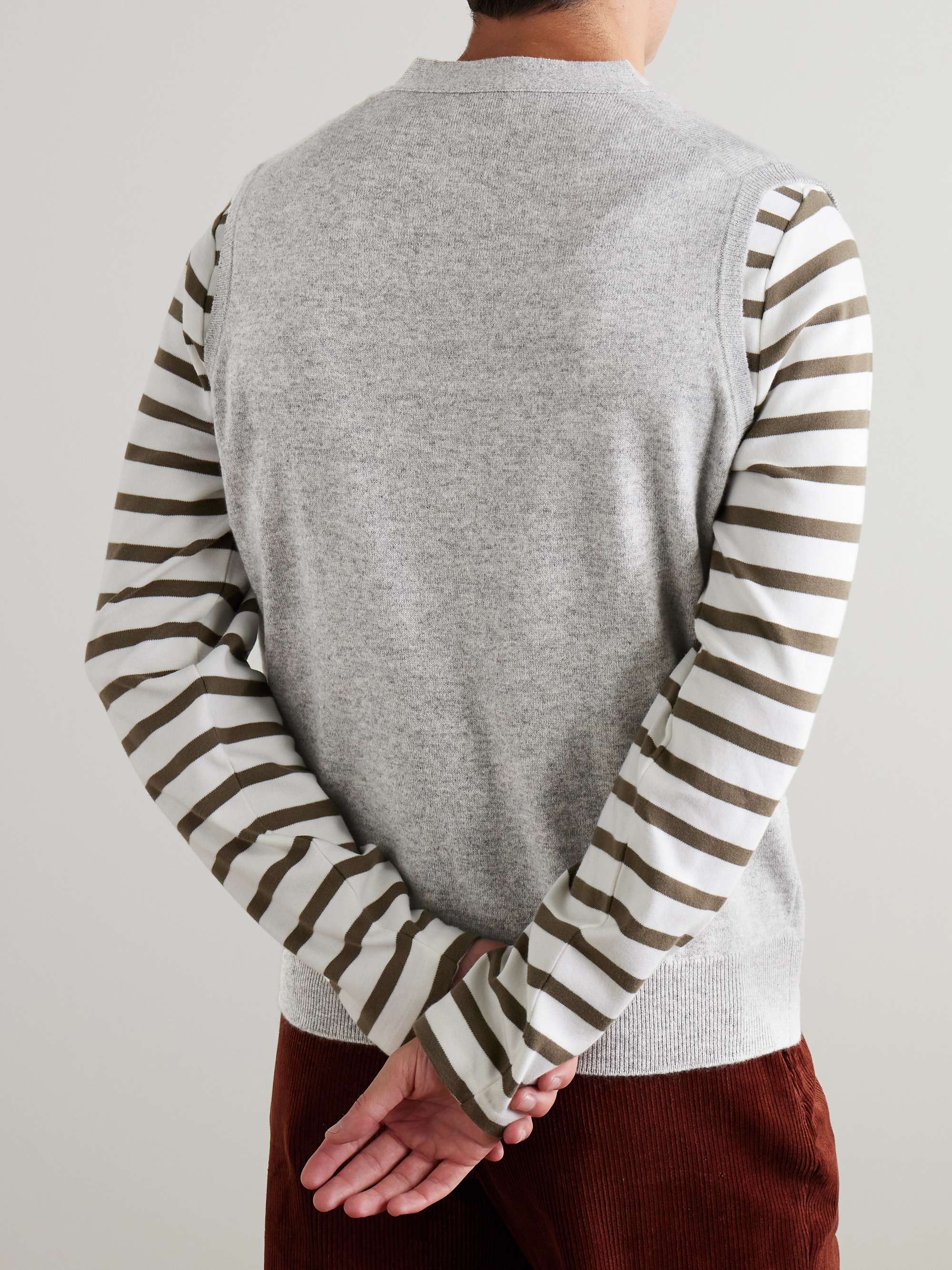 Oxton Cashmere Sweater Vest view