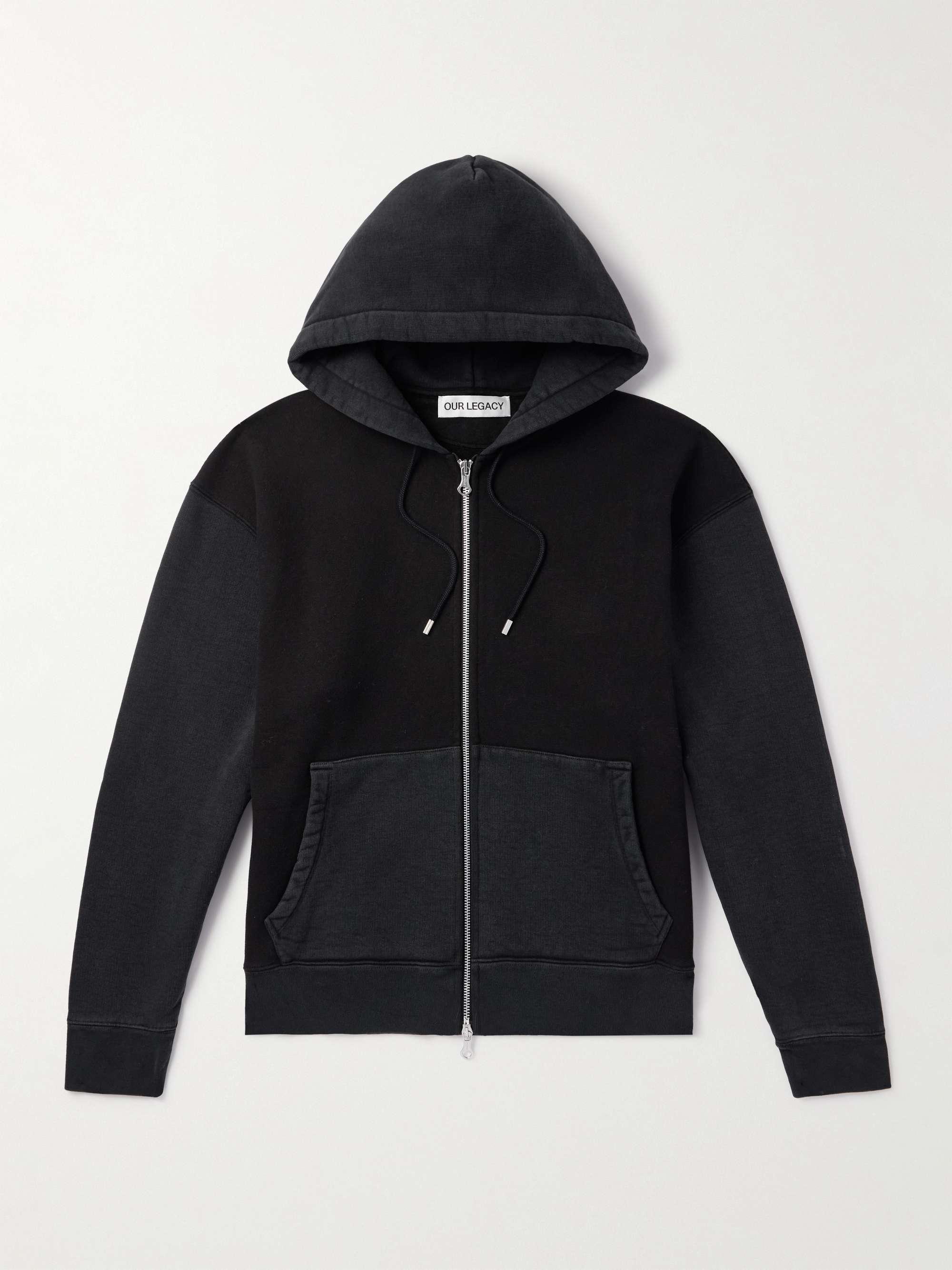 Rascal Slim-Fit Cotton-Jersey Zip-Up Hoodie view