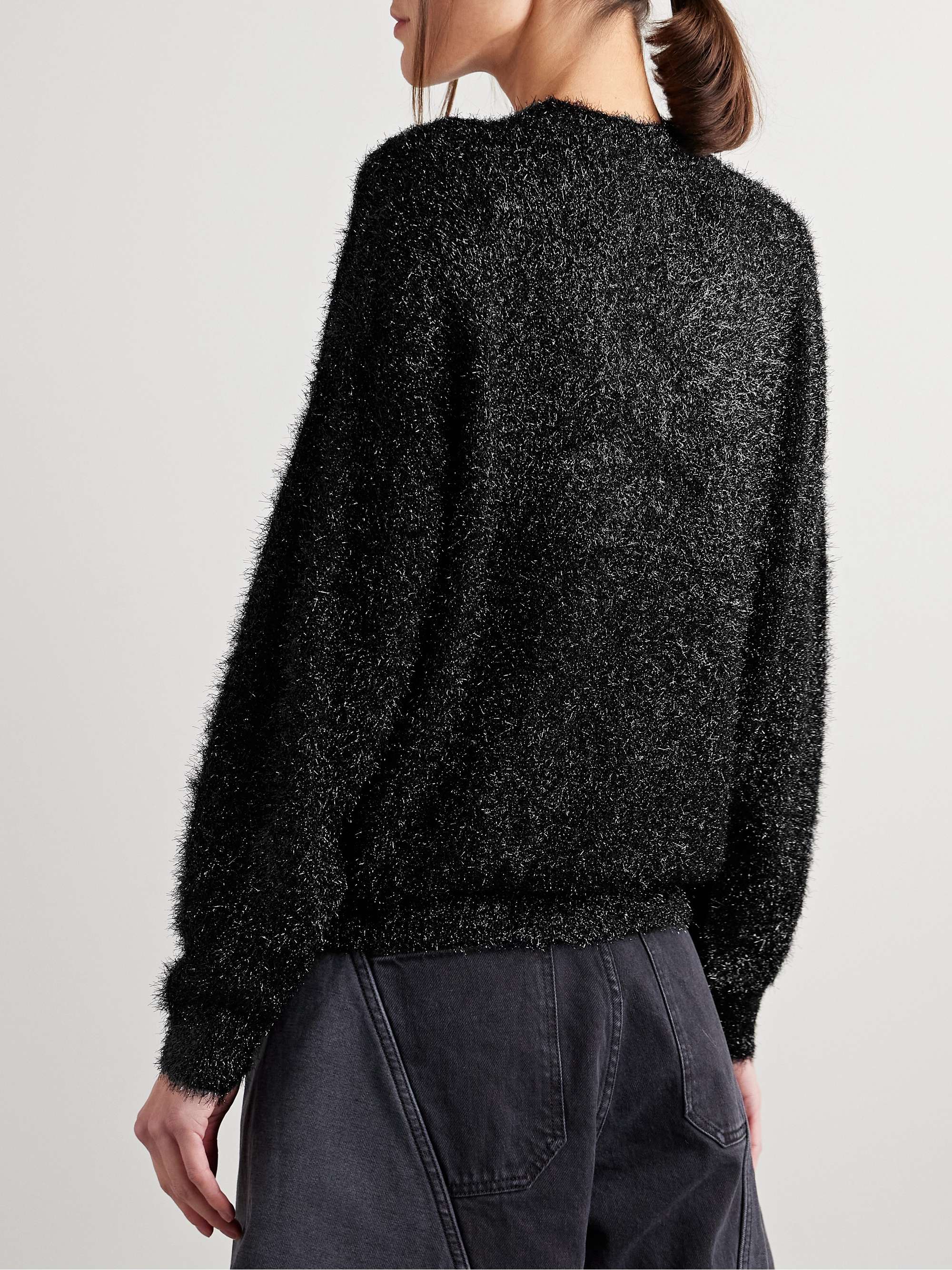 Sayers metallic tinsel sweater view
