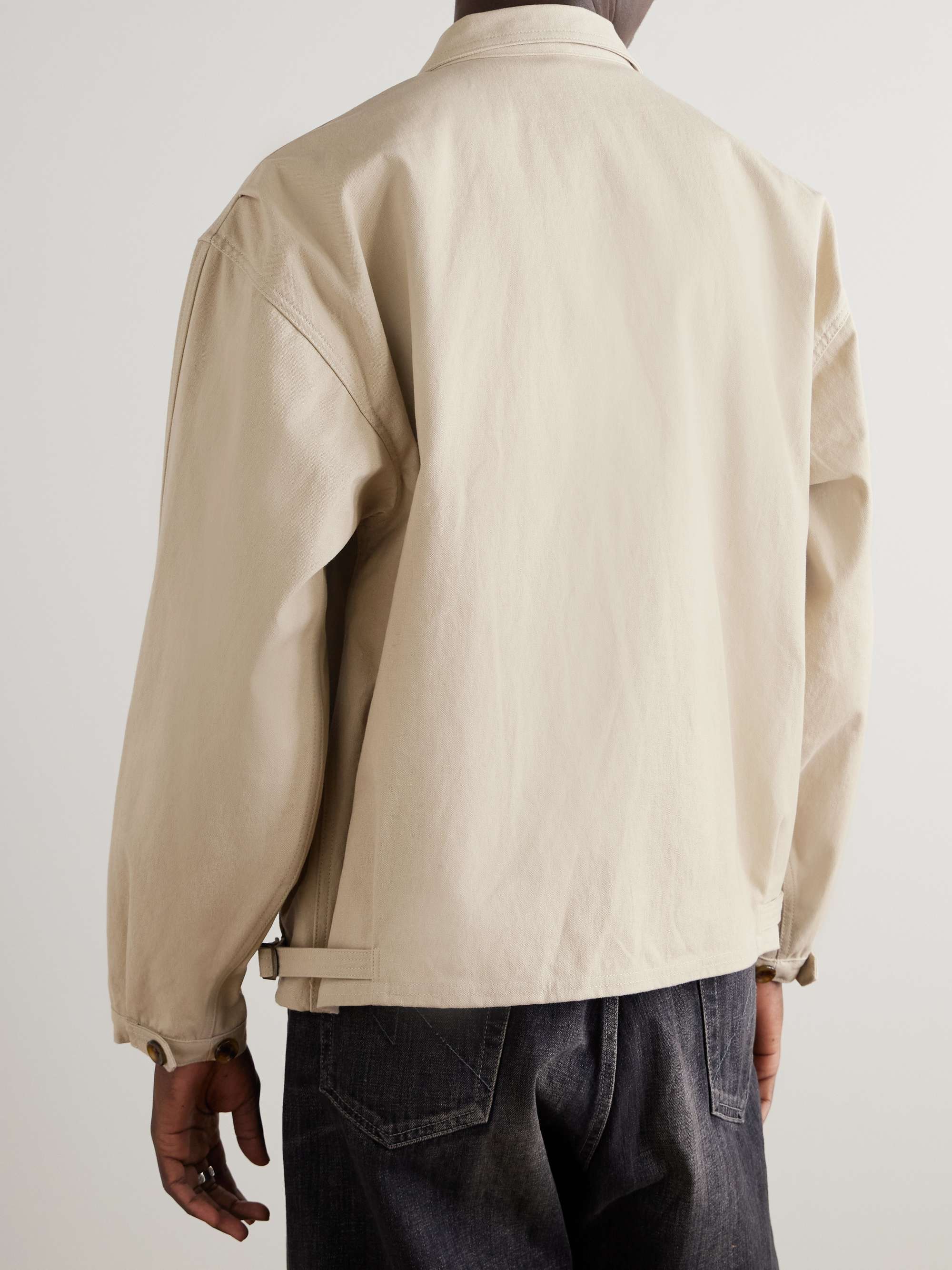 Kayak Paw-Paw Cotton-Canvas Blouson Jacket view