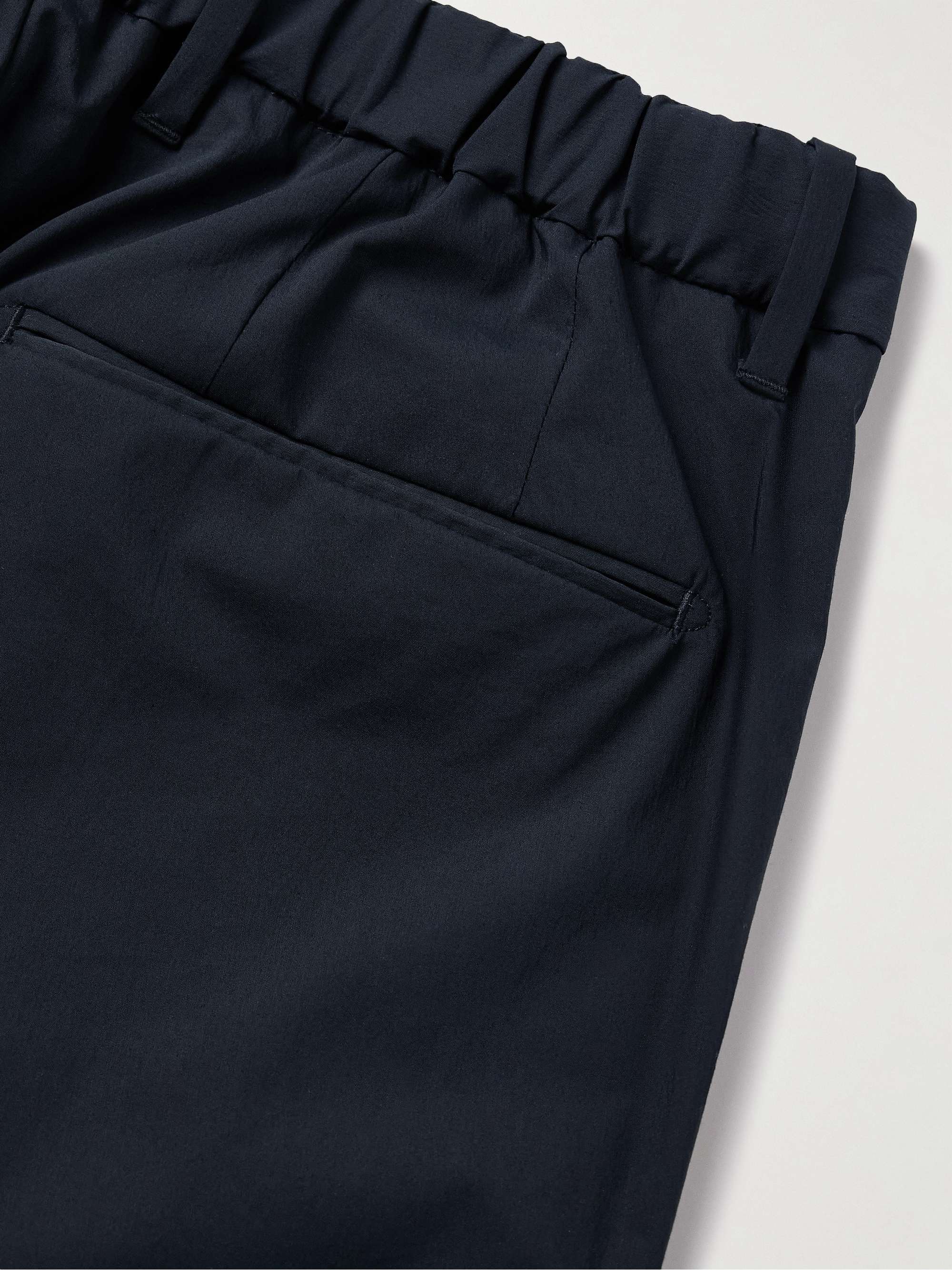 TeknoSartorial Slim-Fit Cotton-Blend Poplin Trousers view