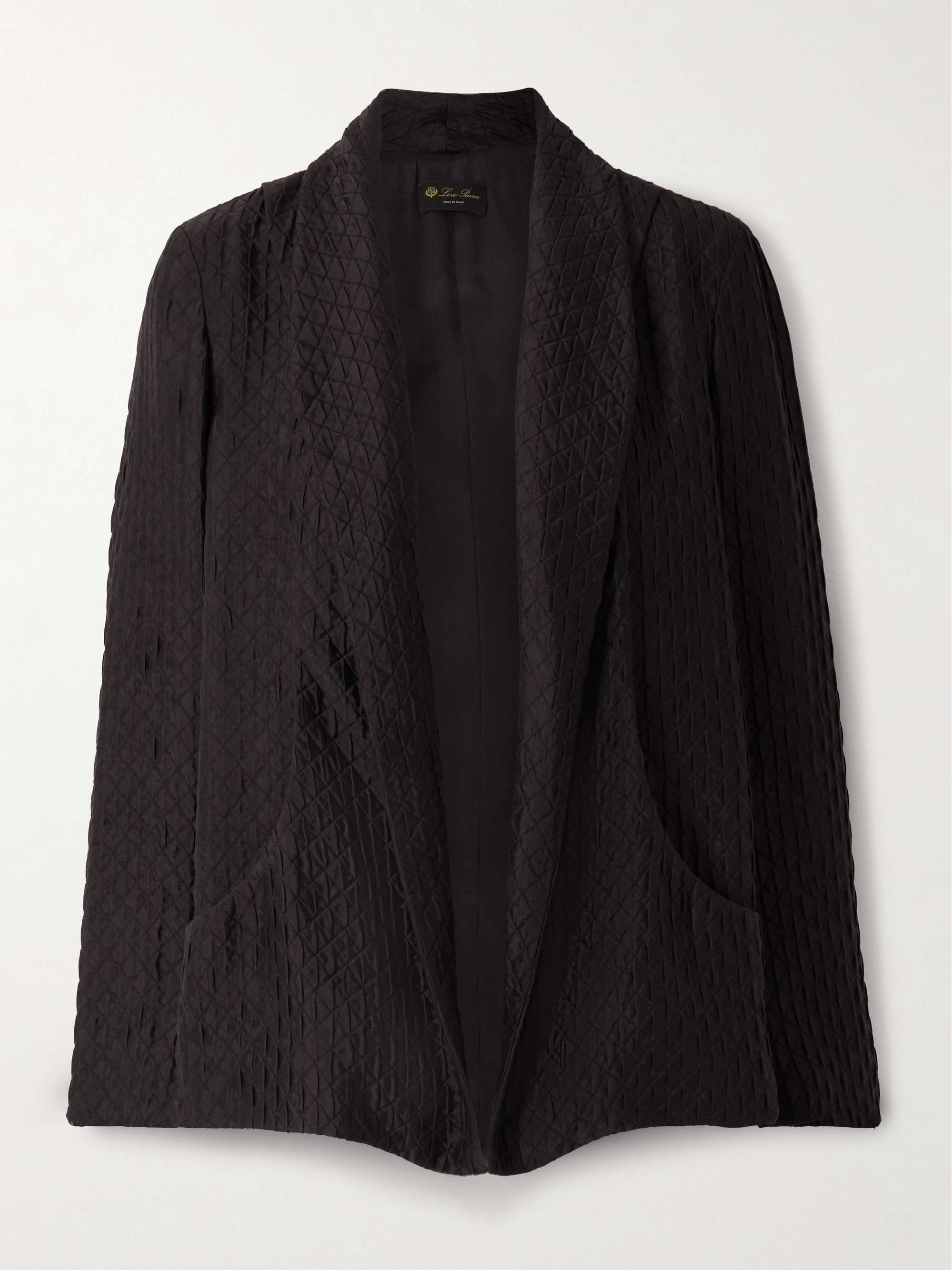 Annie silk jacket view
