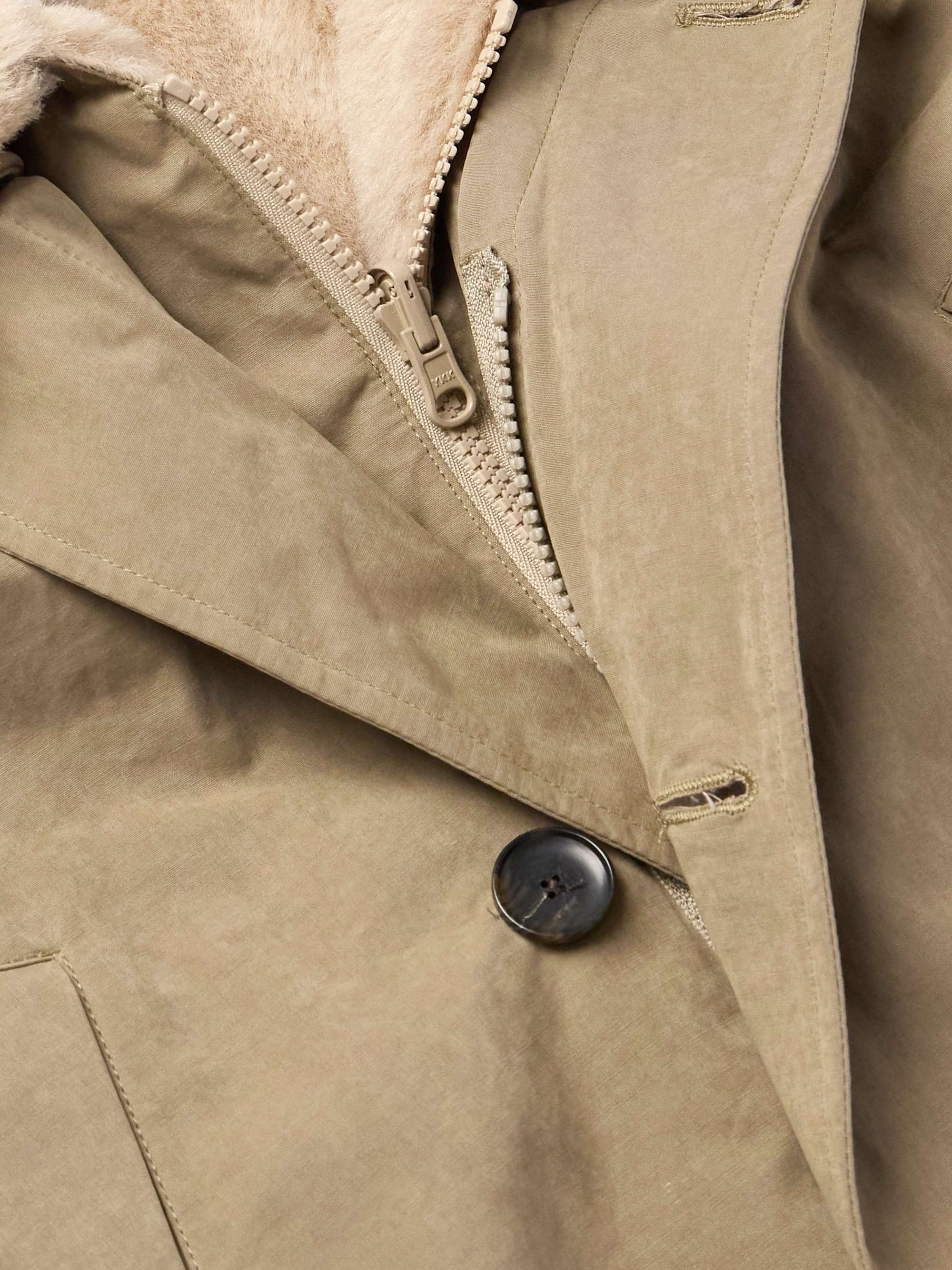 Cebolla Faux Fur-Lined Shell Jacket view