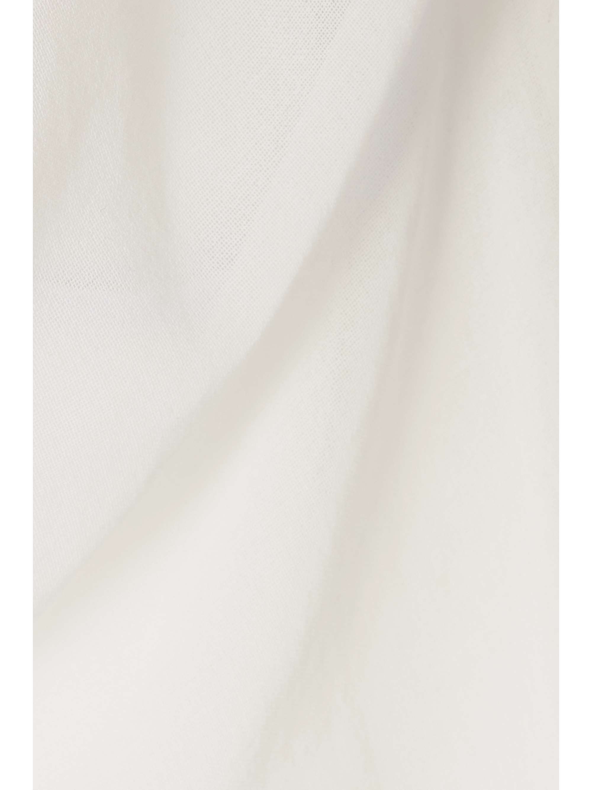 Draped cotton-sateen midi dress view