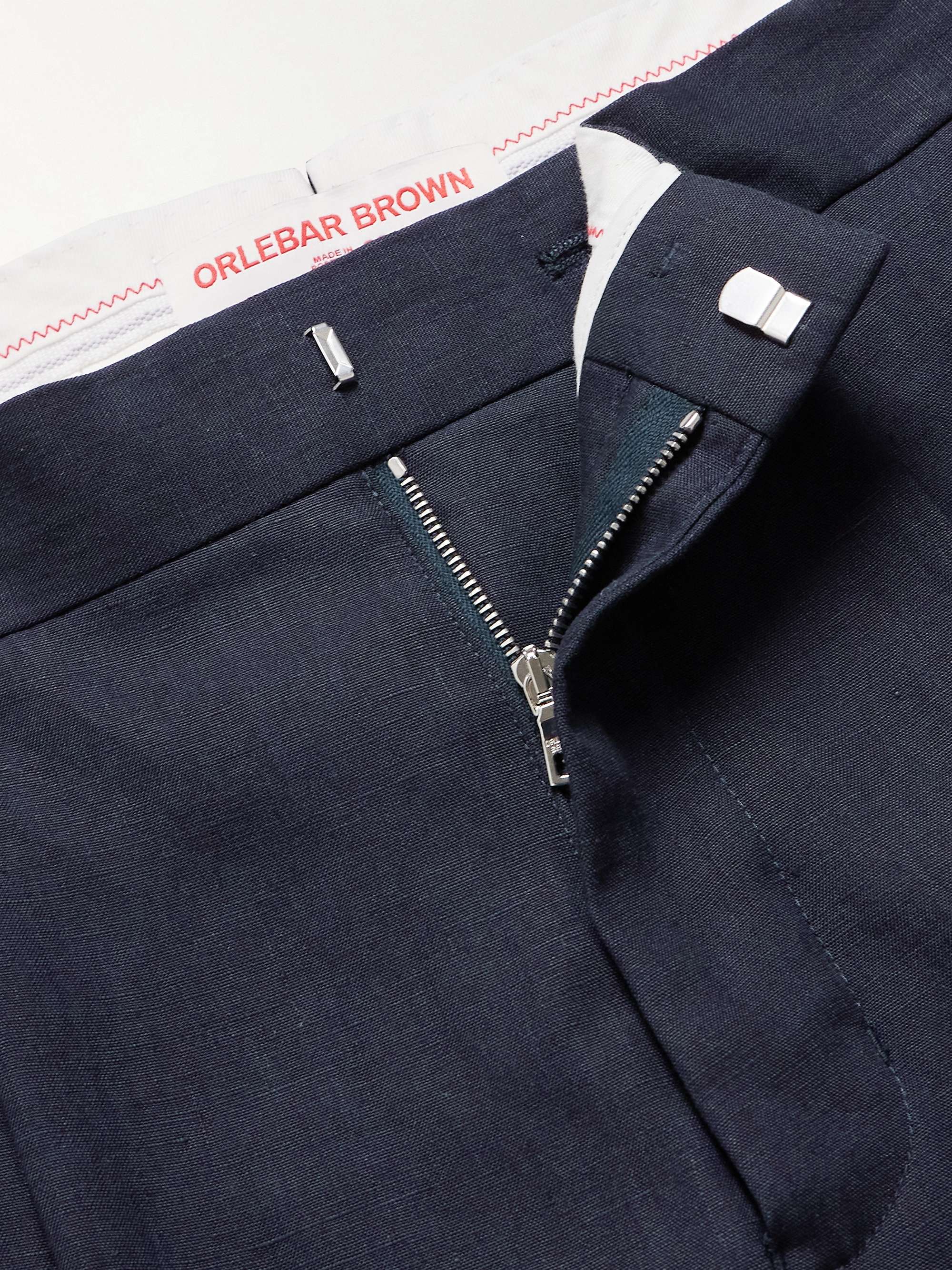 Carsyn Tapered Linen Trousers view