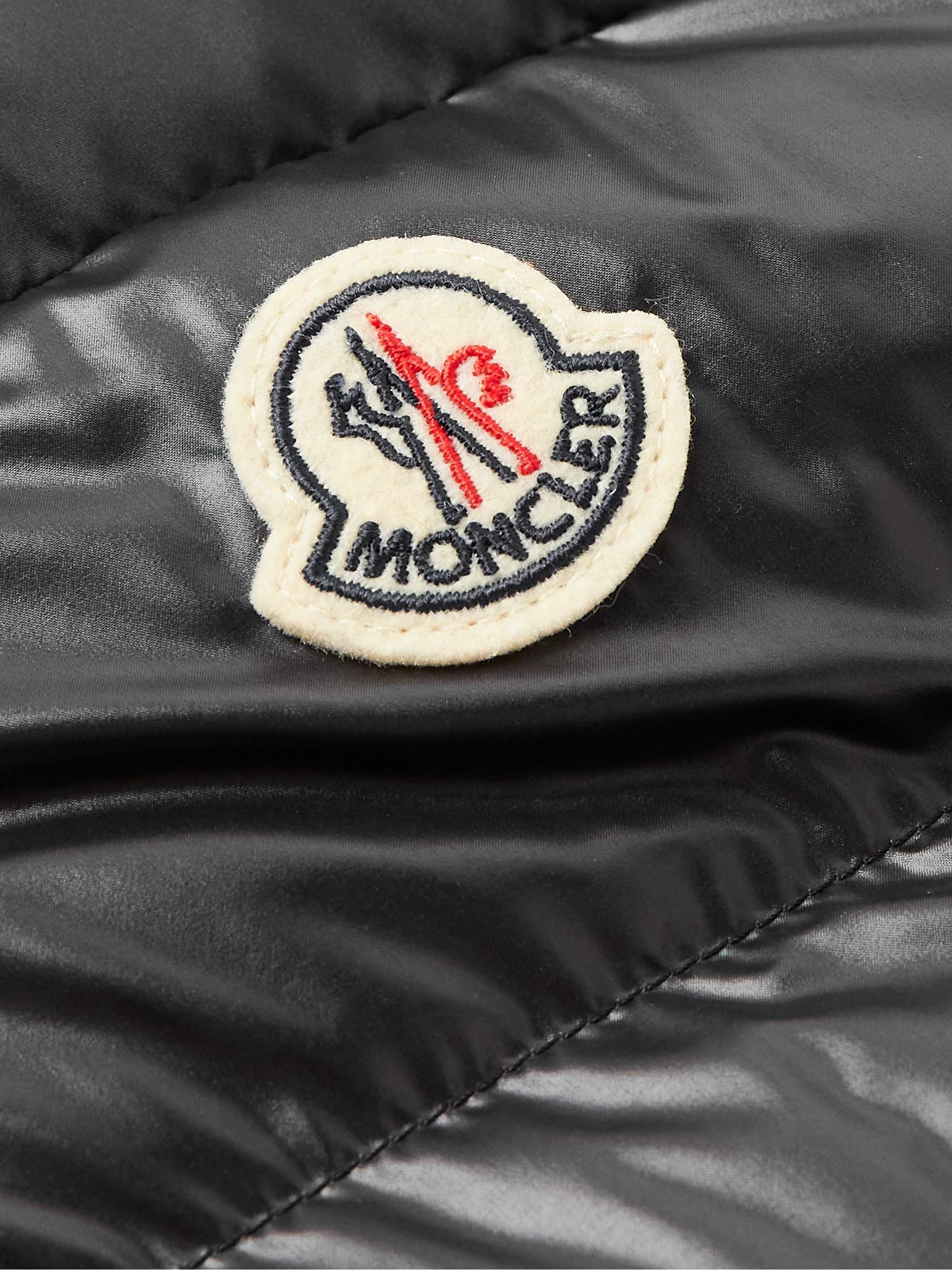 Logo-Appliquéd Quilted Shell Hooded Down Gilet view