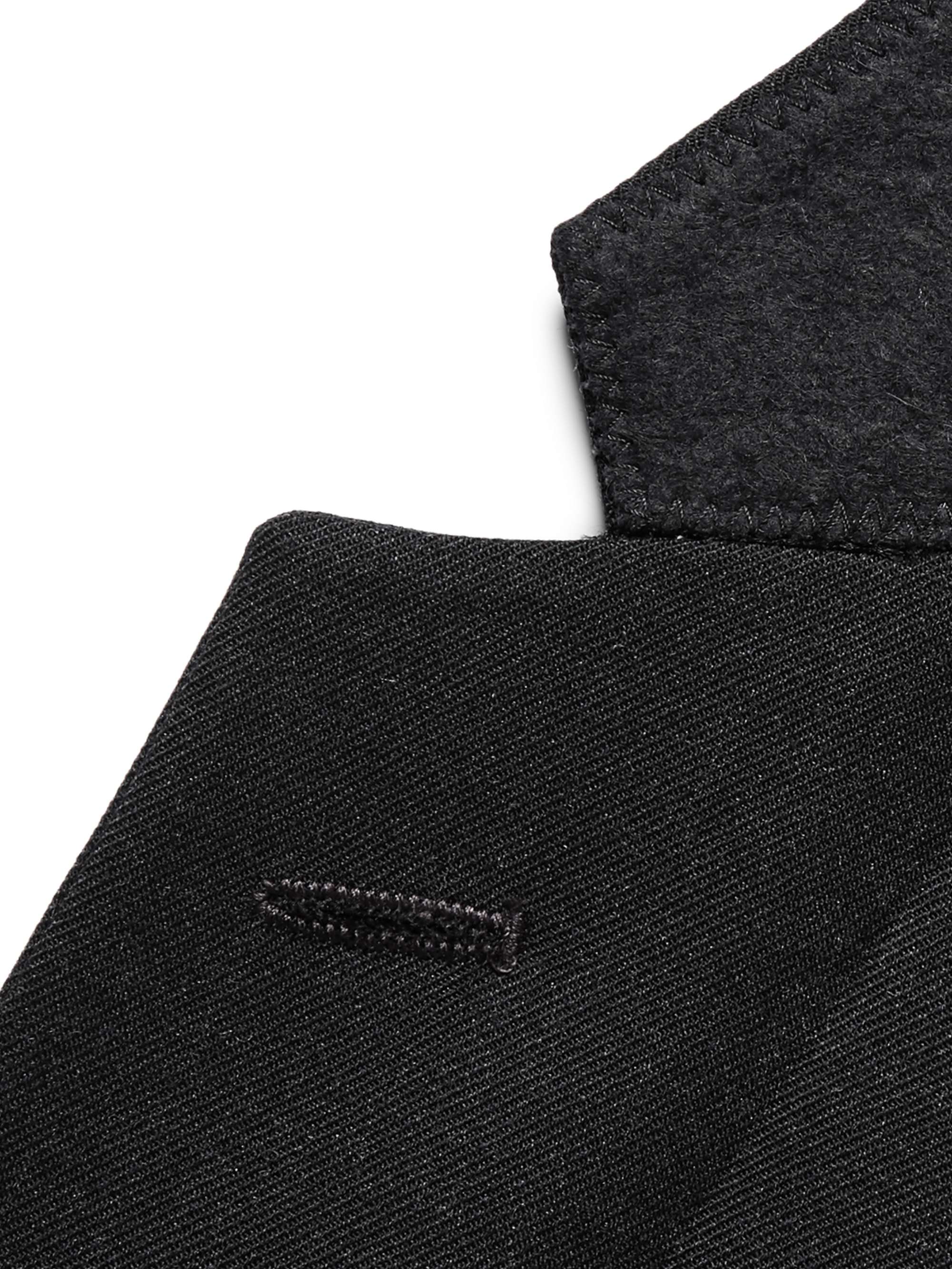 Grey A Suit To Travel In Soho Slim-Fit Wool Suit view