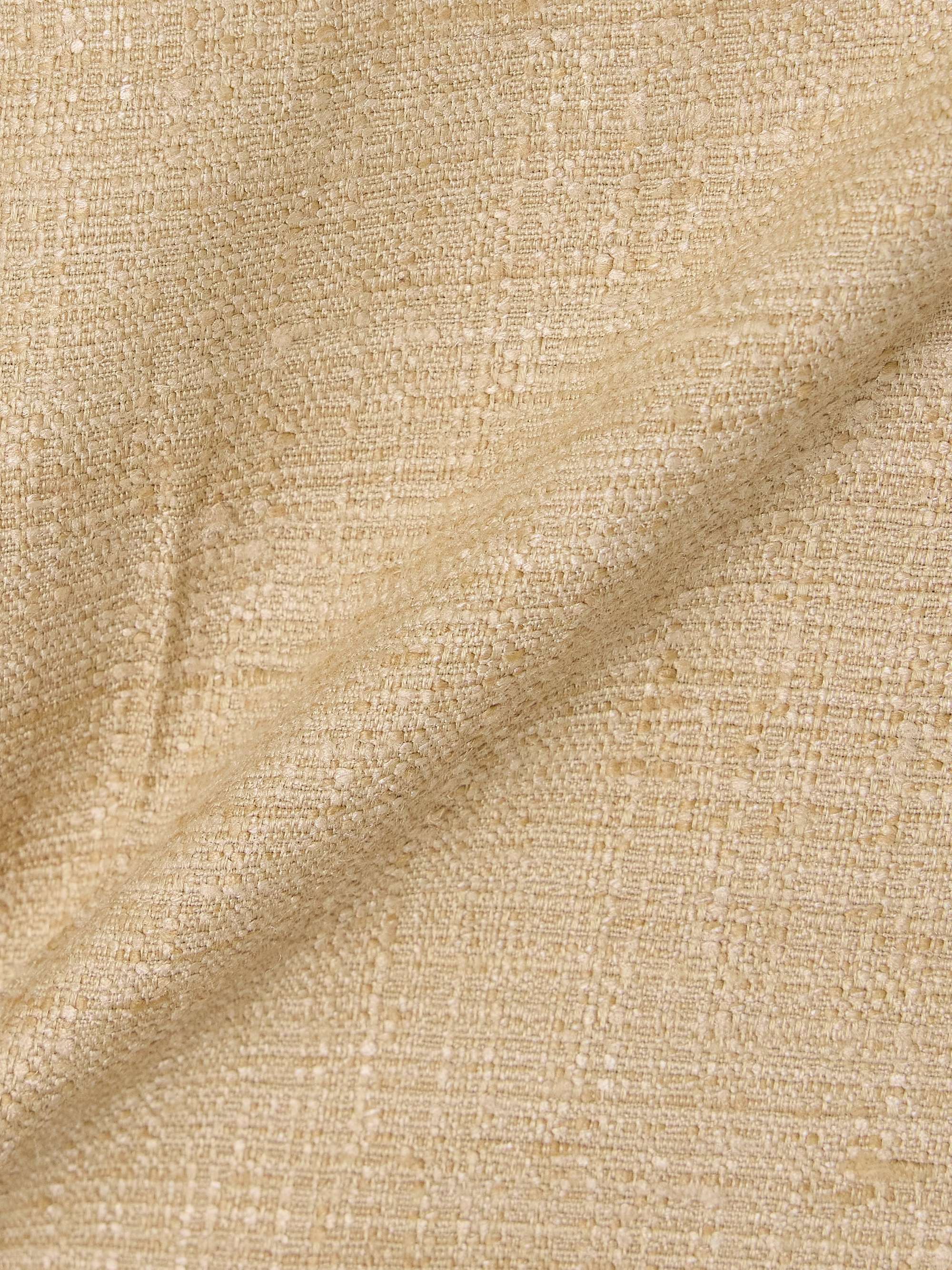 Edward belted pleated raw silk wide-leg pants view
