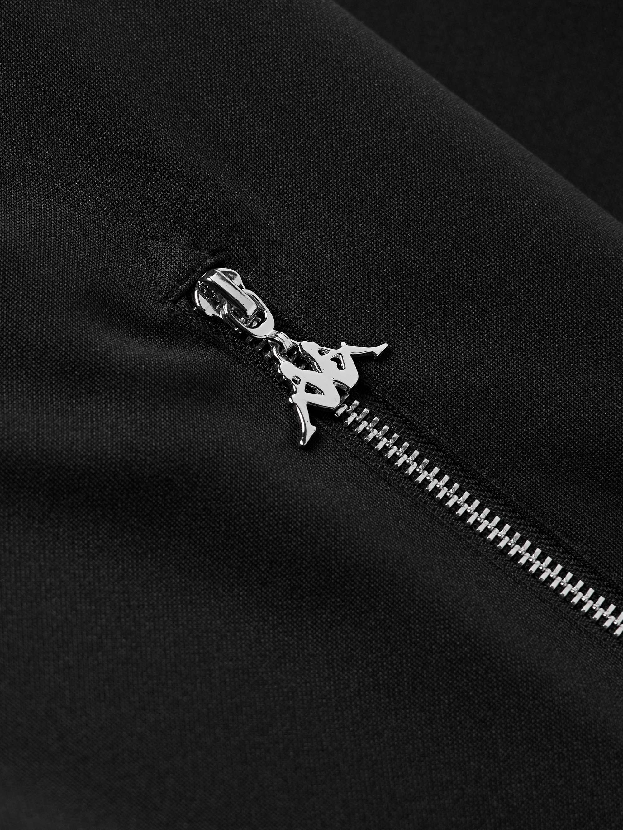 + Kappa Webbing-Trimmed Logo-Embroidered Tech-Jersey Track Jacket view
