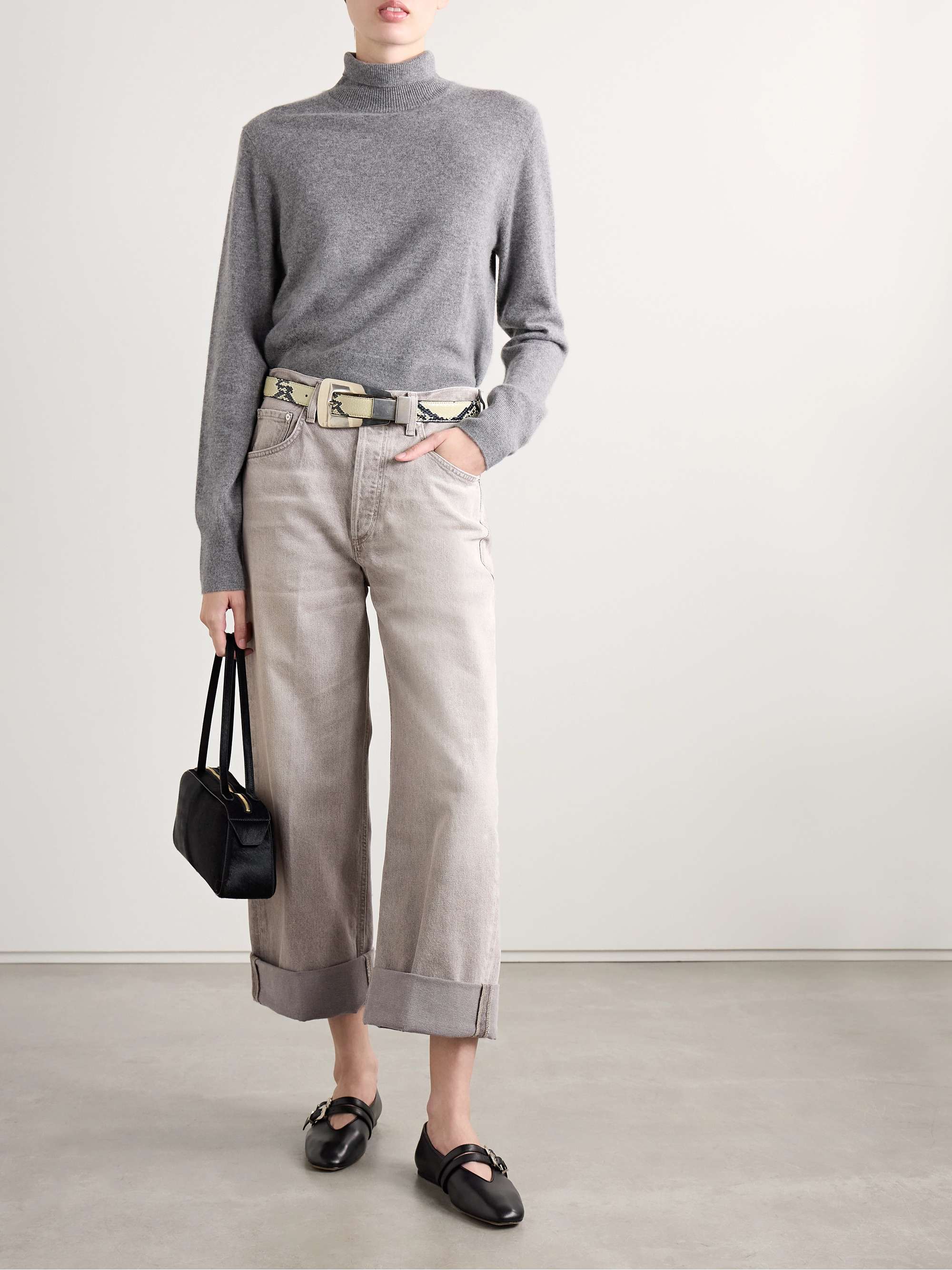 Ayla Baggy high-rise straight-leg jeans view