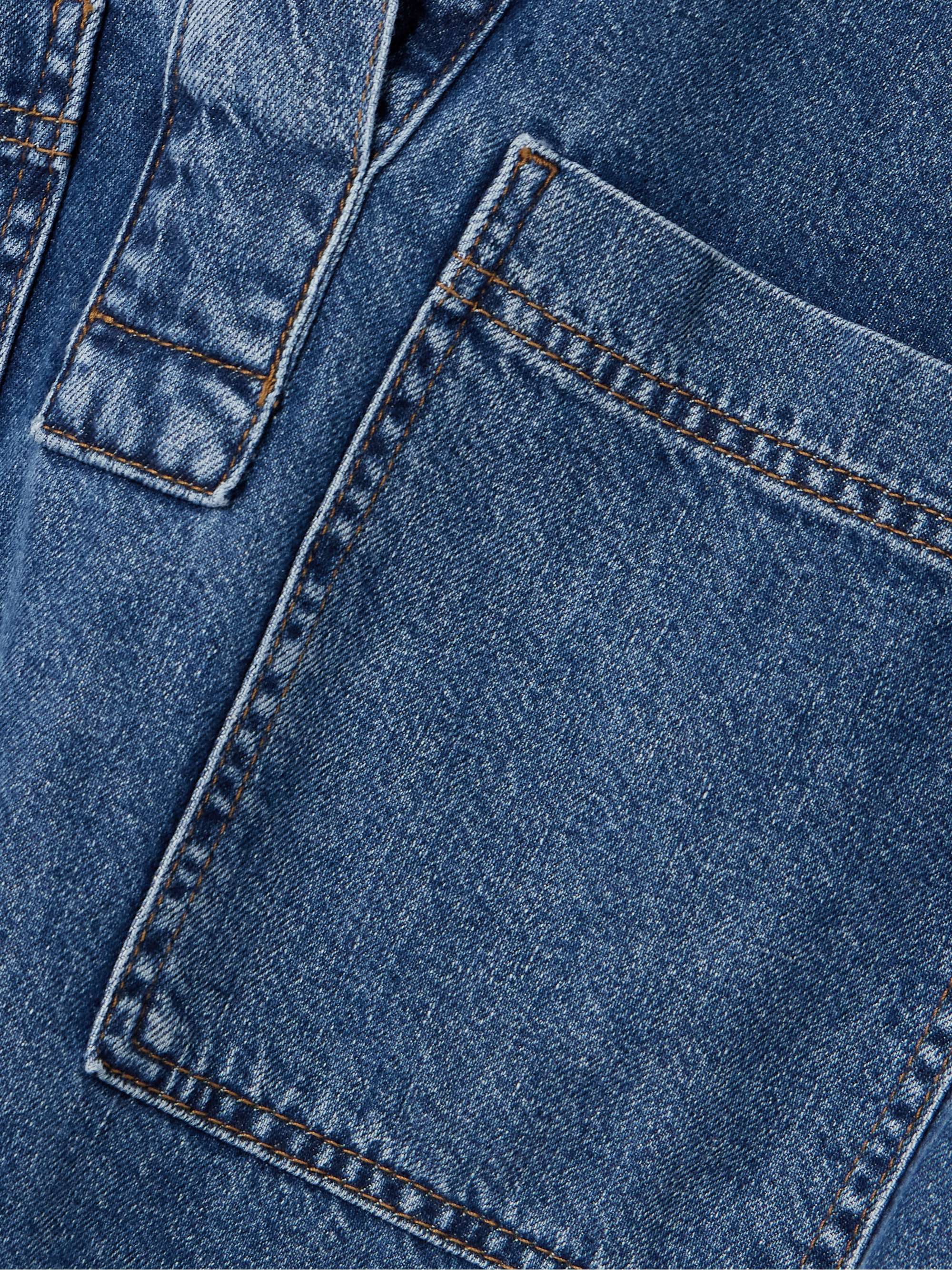 Organic denim shirt view