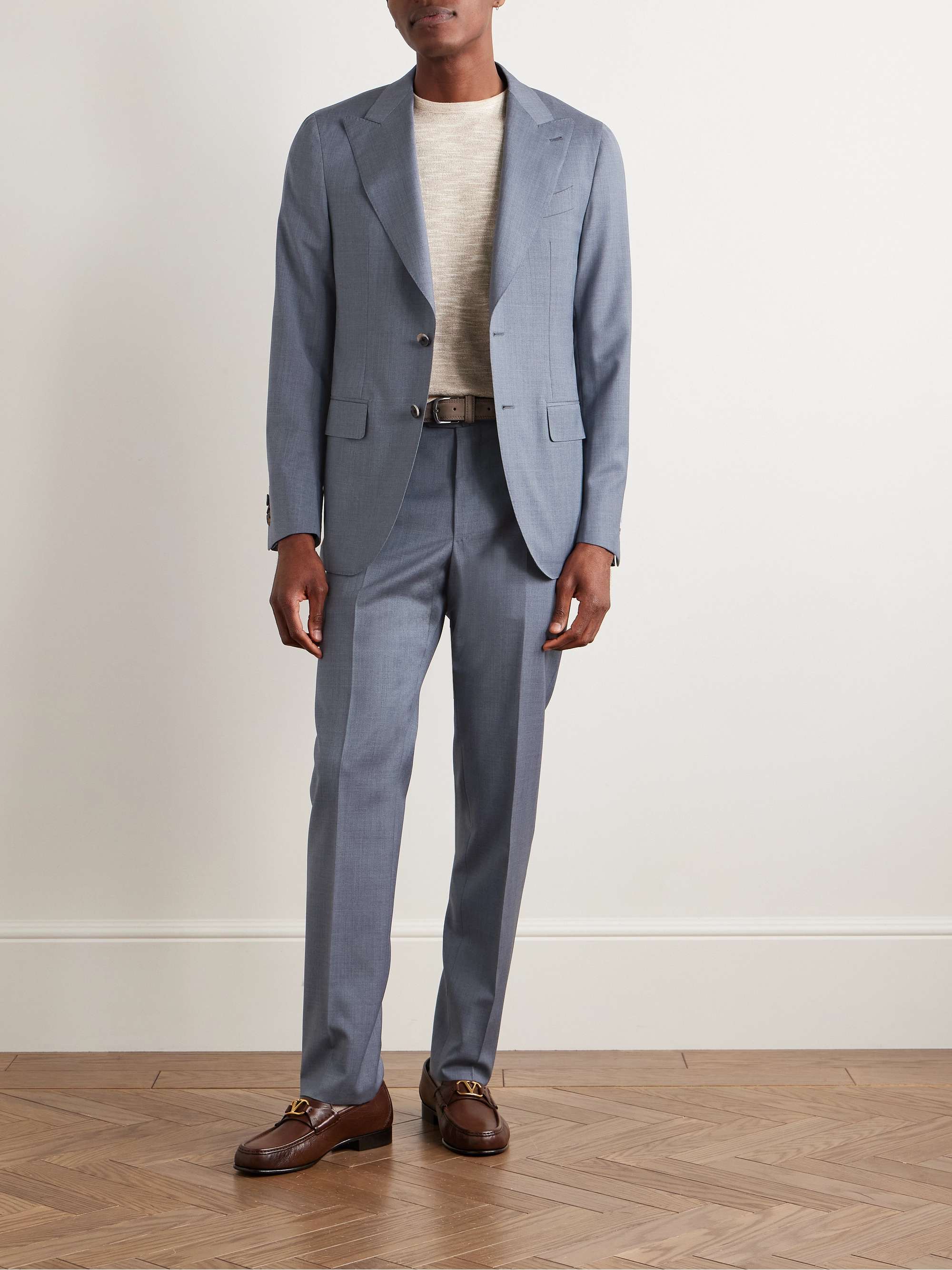 Slim-Fit Wool Suit Jacket view