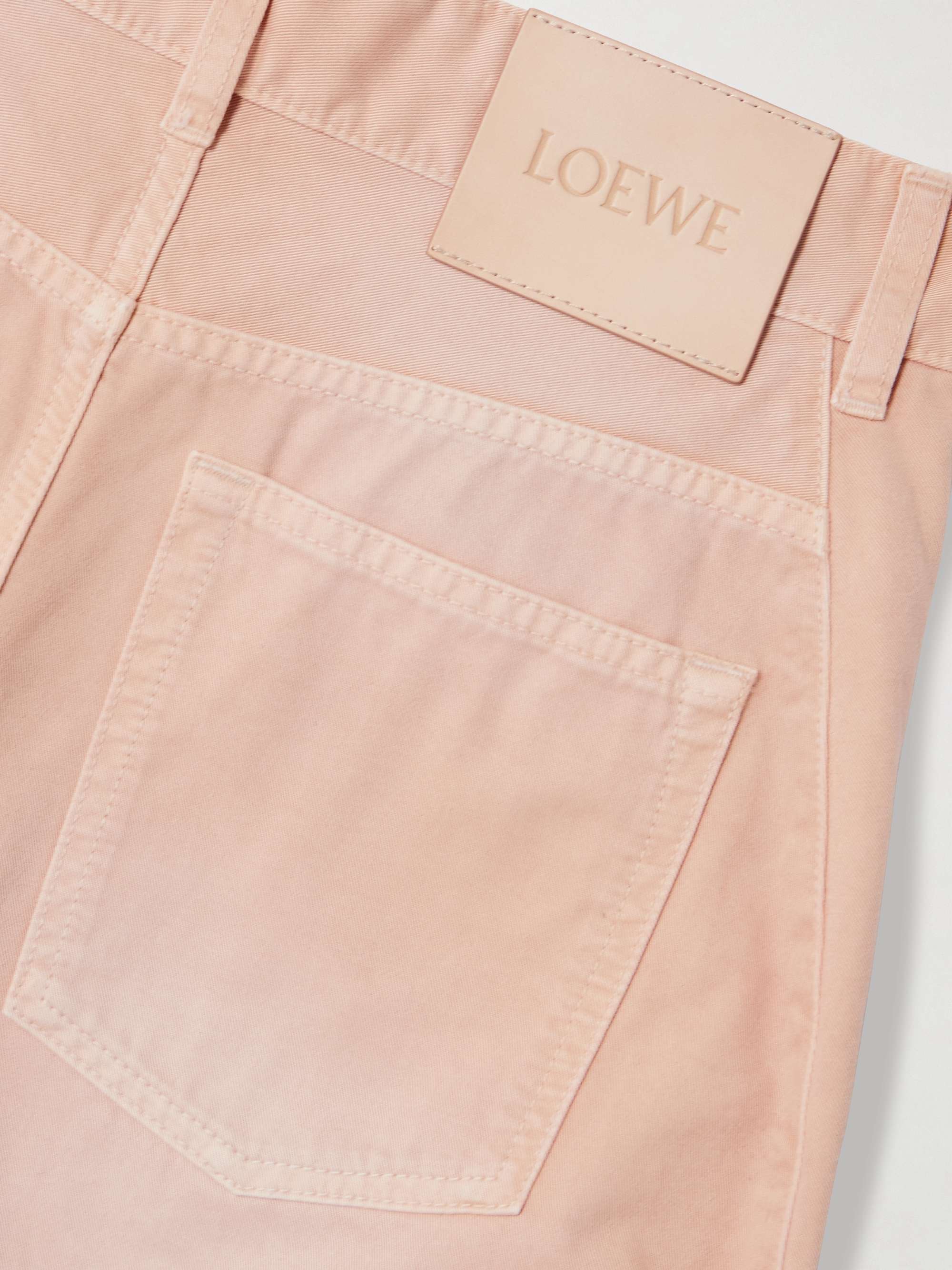 + Paula's Ibiza paneled mid-rise barrel-leg jeans view