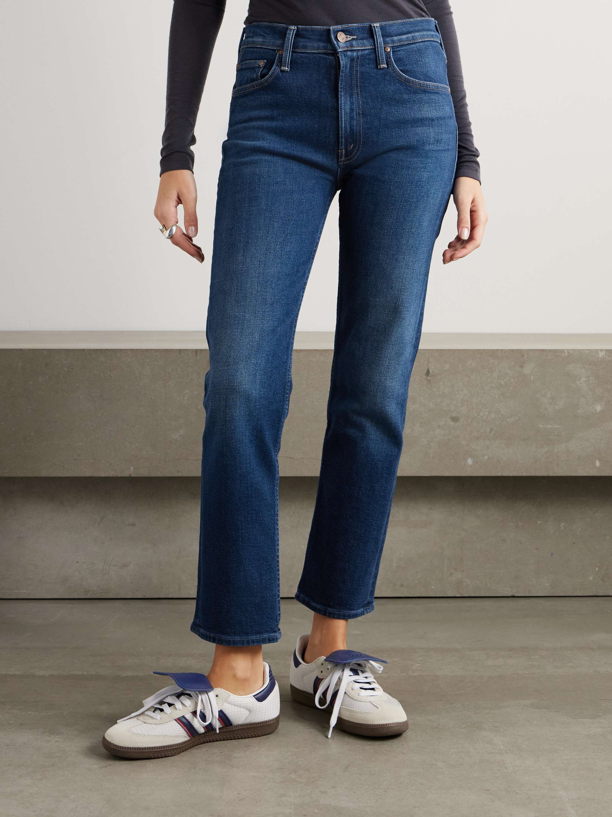The Mid-Rise Rider Flood mid-rise skinny jeans view
