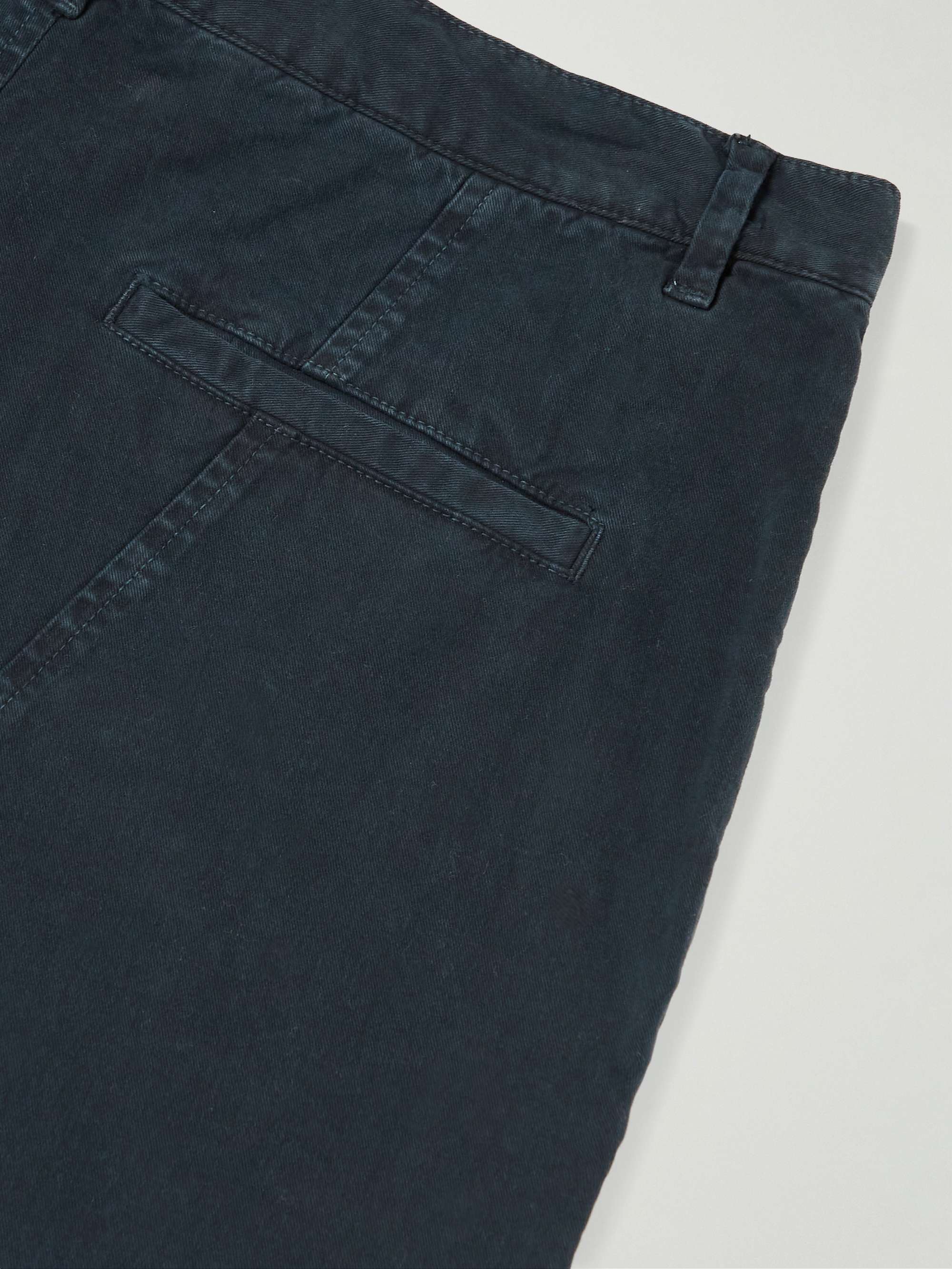 Paris Cotton-Blend Twill Trousers view