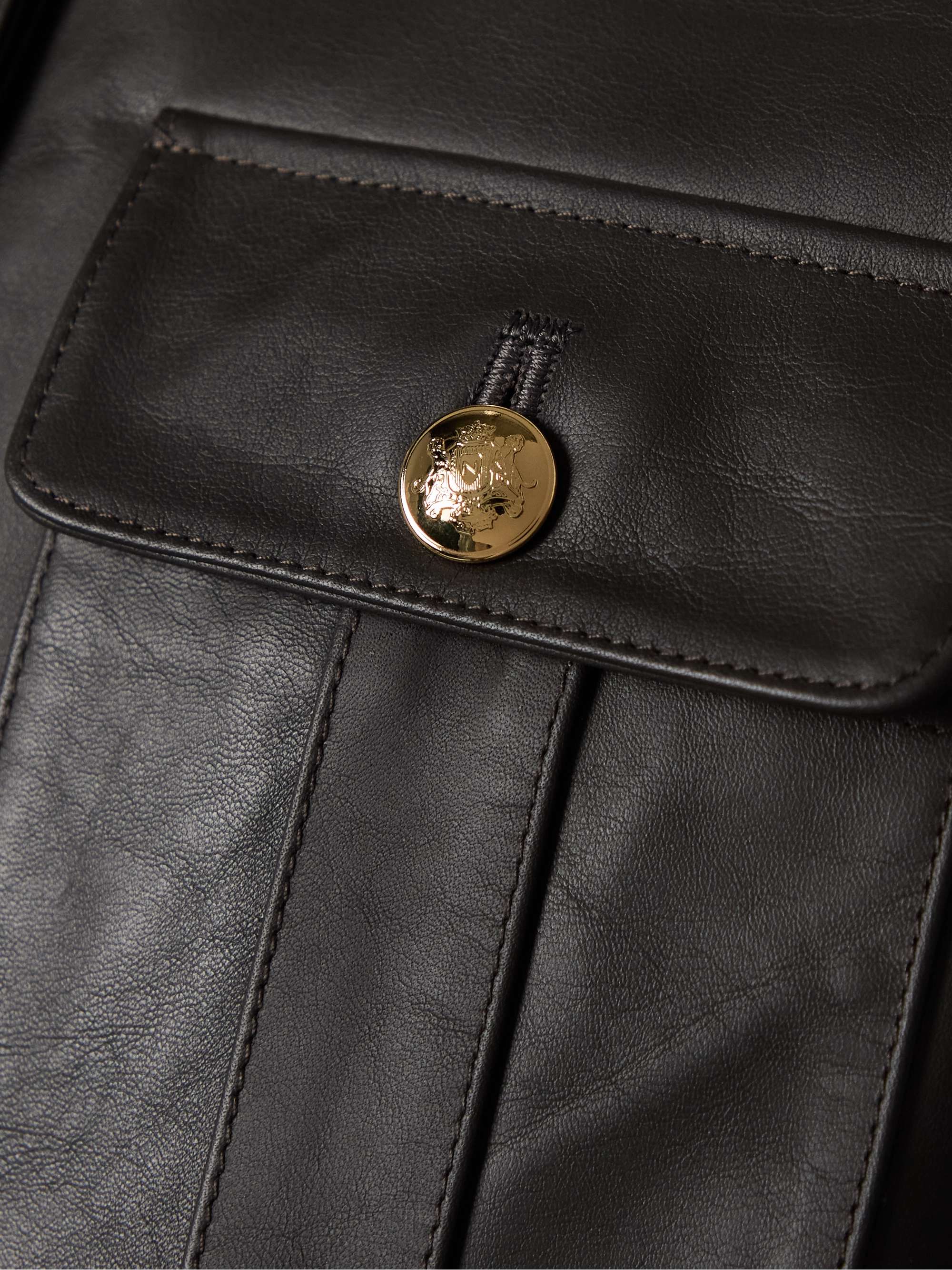 Kitra leather jacket view